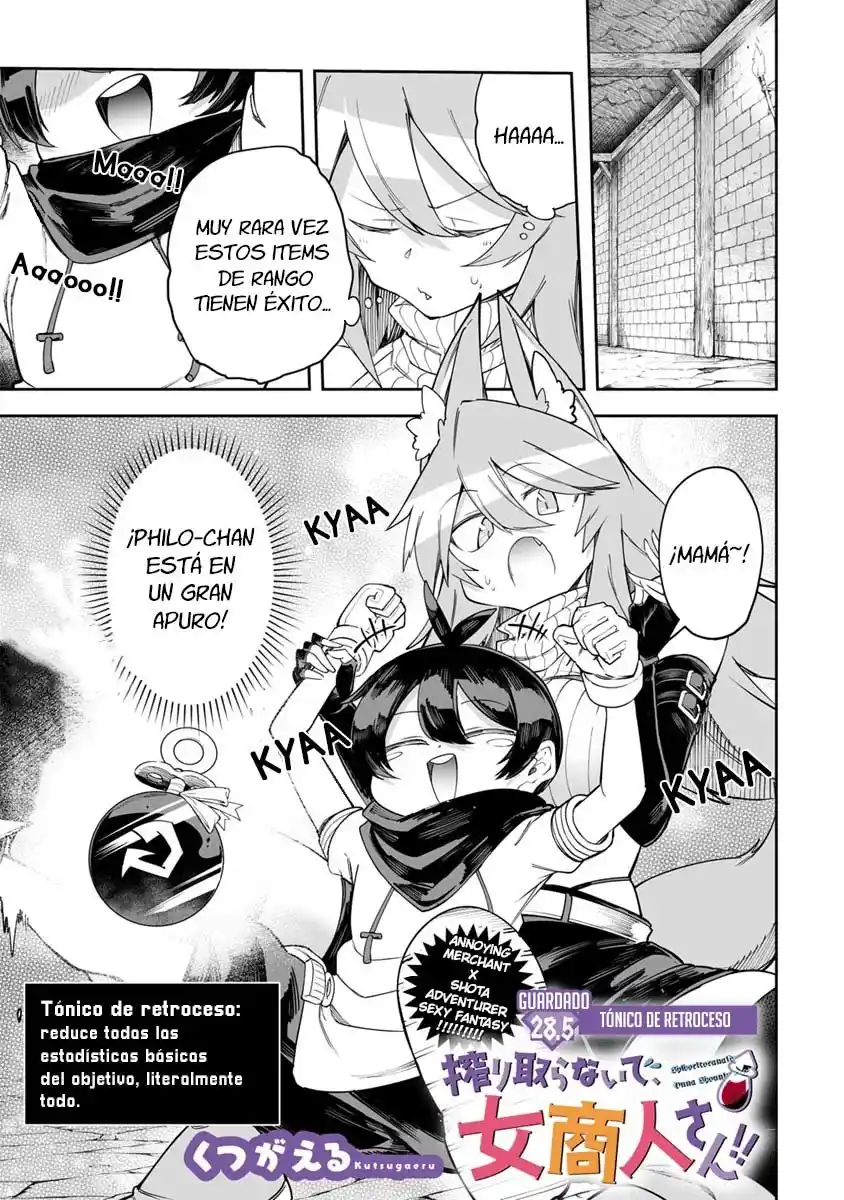 Shiboritoranaide, Onna Shounin-san - Capítulo 28.50 - Página 3 - LectorTMOo