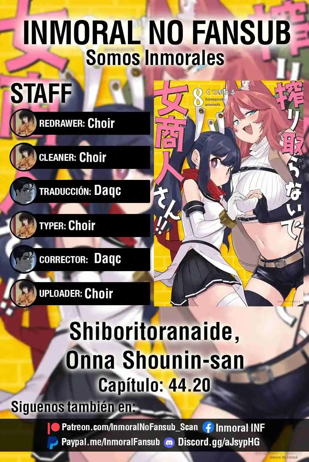 Shiboritoranaide, Onna Shounin-san - Capítulo 44.20 - Página 1 - LectorTMOo