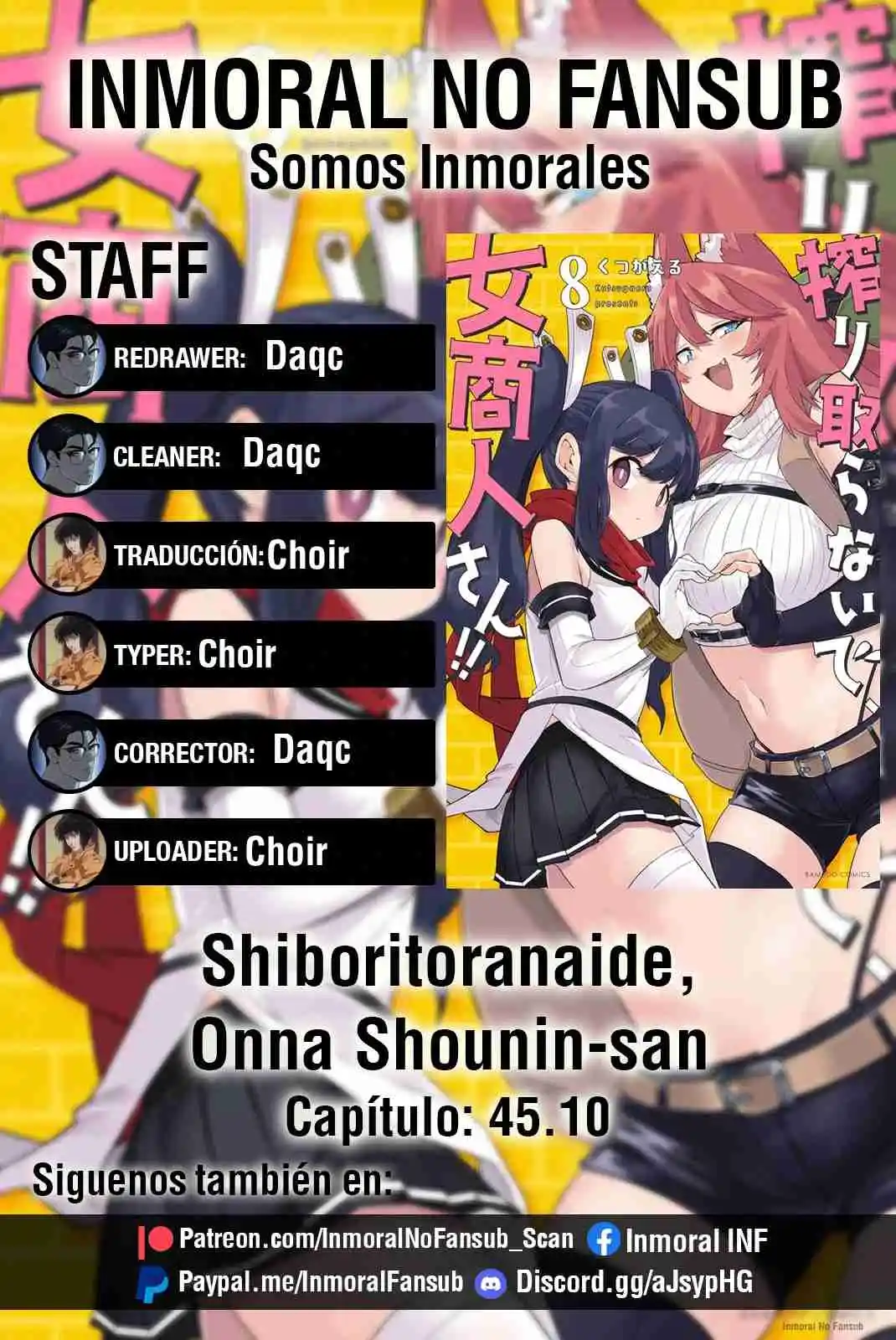 Shiboritoranaide, Onna Shounin-san - Capítulo 45.10 - Página 1 - LectorTMOo