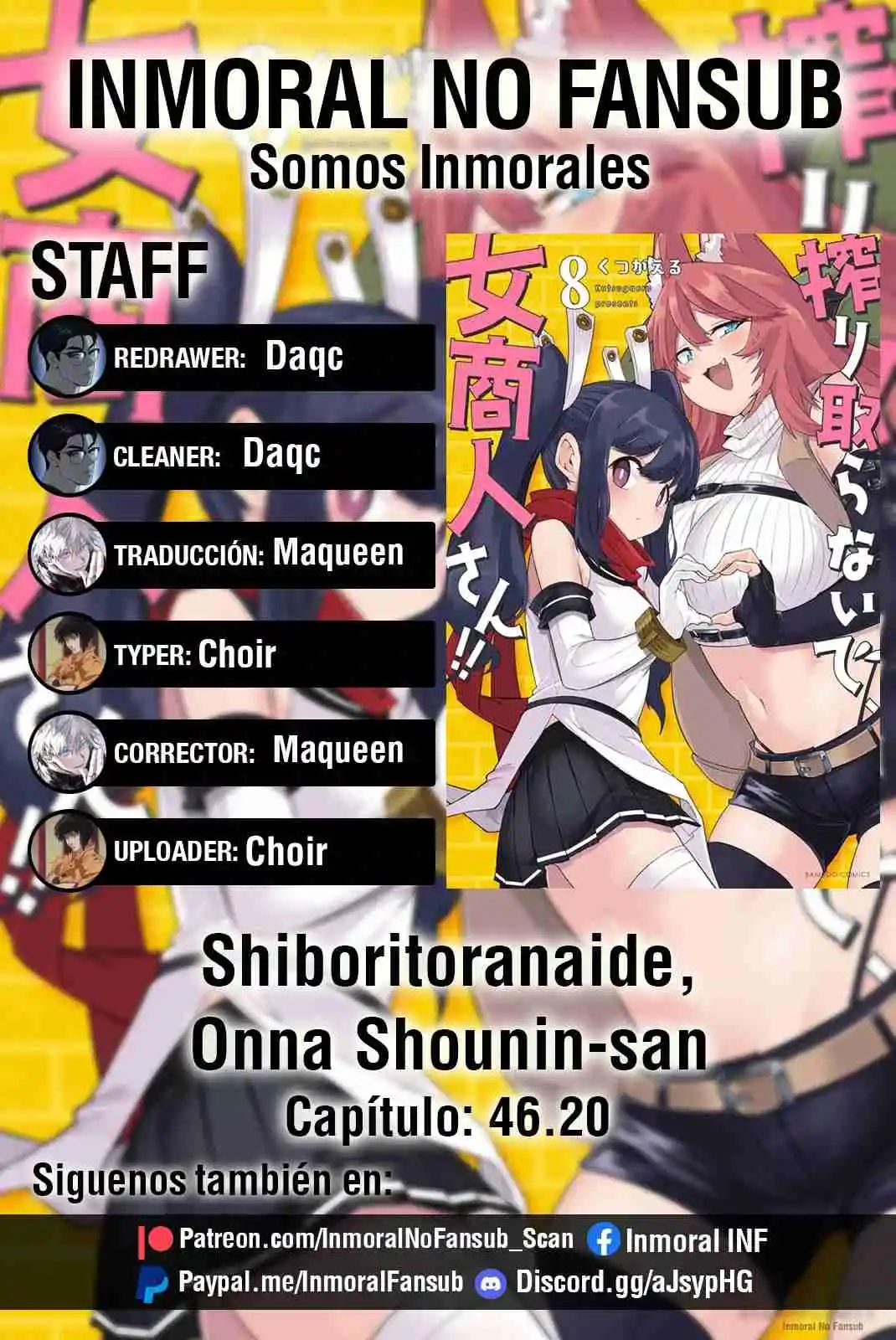 Shiboritoranaide, Onna Shounin-san - Capítulo 46.20 - Página 1 - LectorTMOo