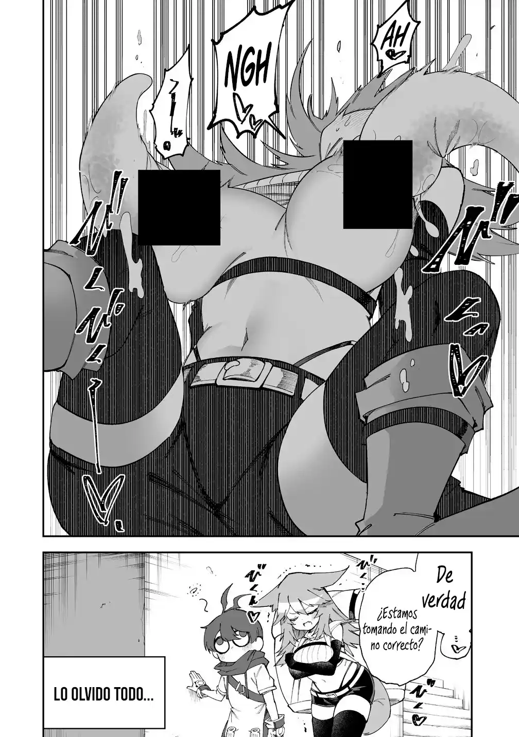 Shiboritoranaide, Onna Shounin-san - Capítulo 59.5 - Página 8 - LectorTMOo