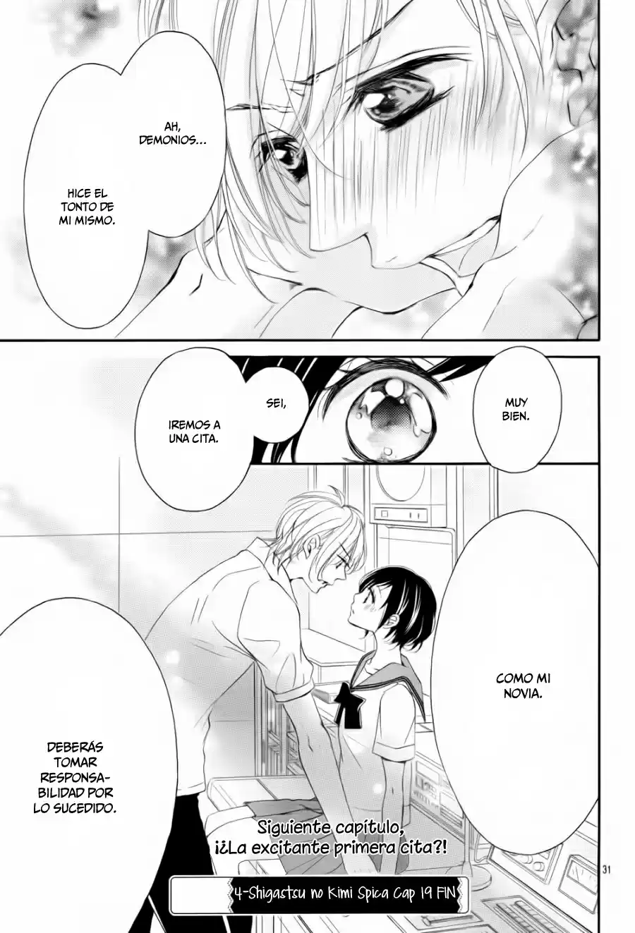 Shigatsu No Kimi Spica - Capítulo 19 - Página 35 - LectorTMOo