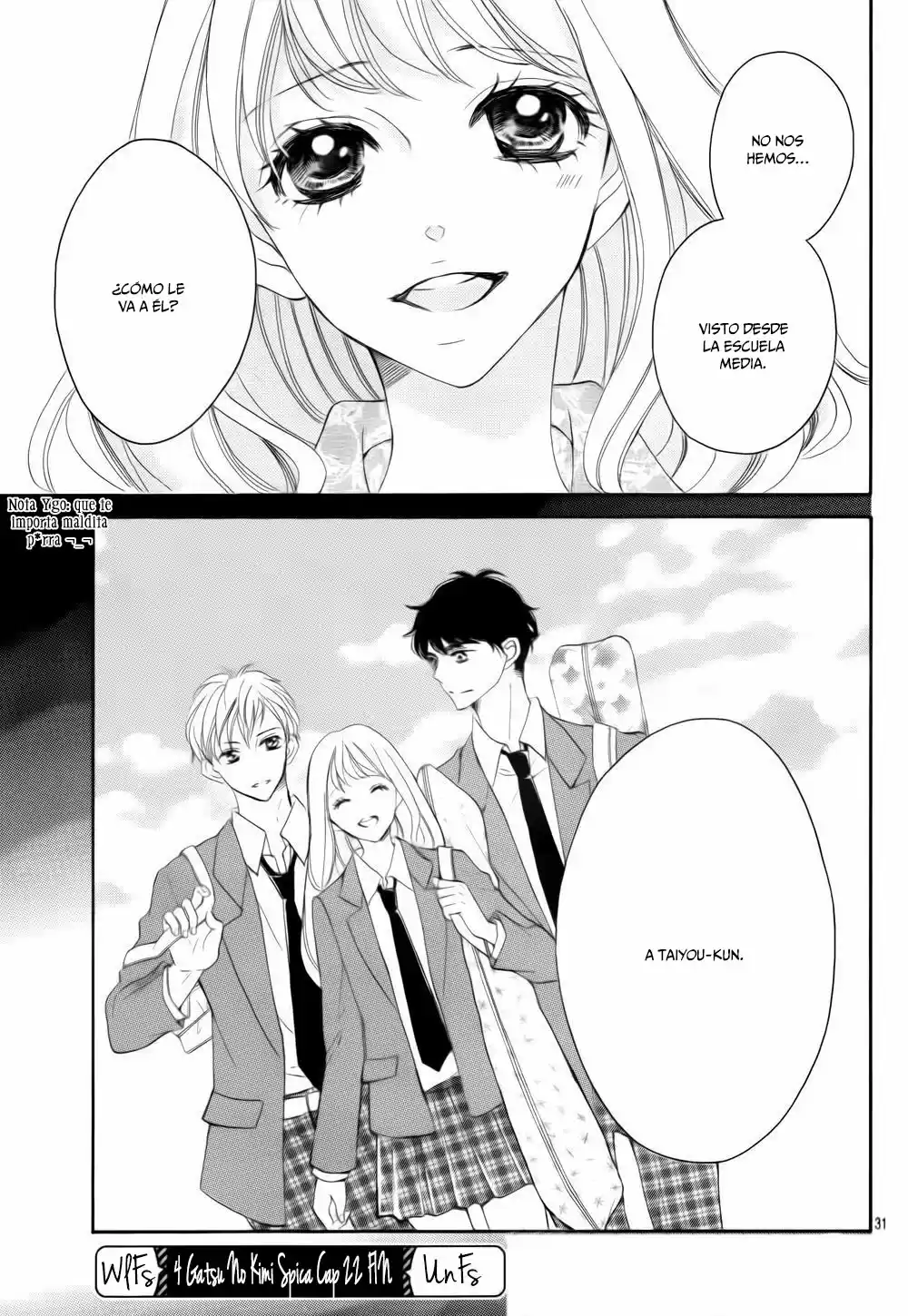 Shigatsu No Kimi Spica - Capítulo 22 - Página 40 - LectorTMOo