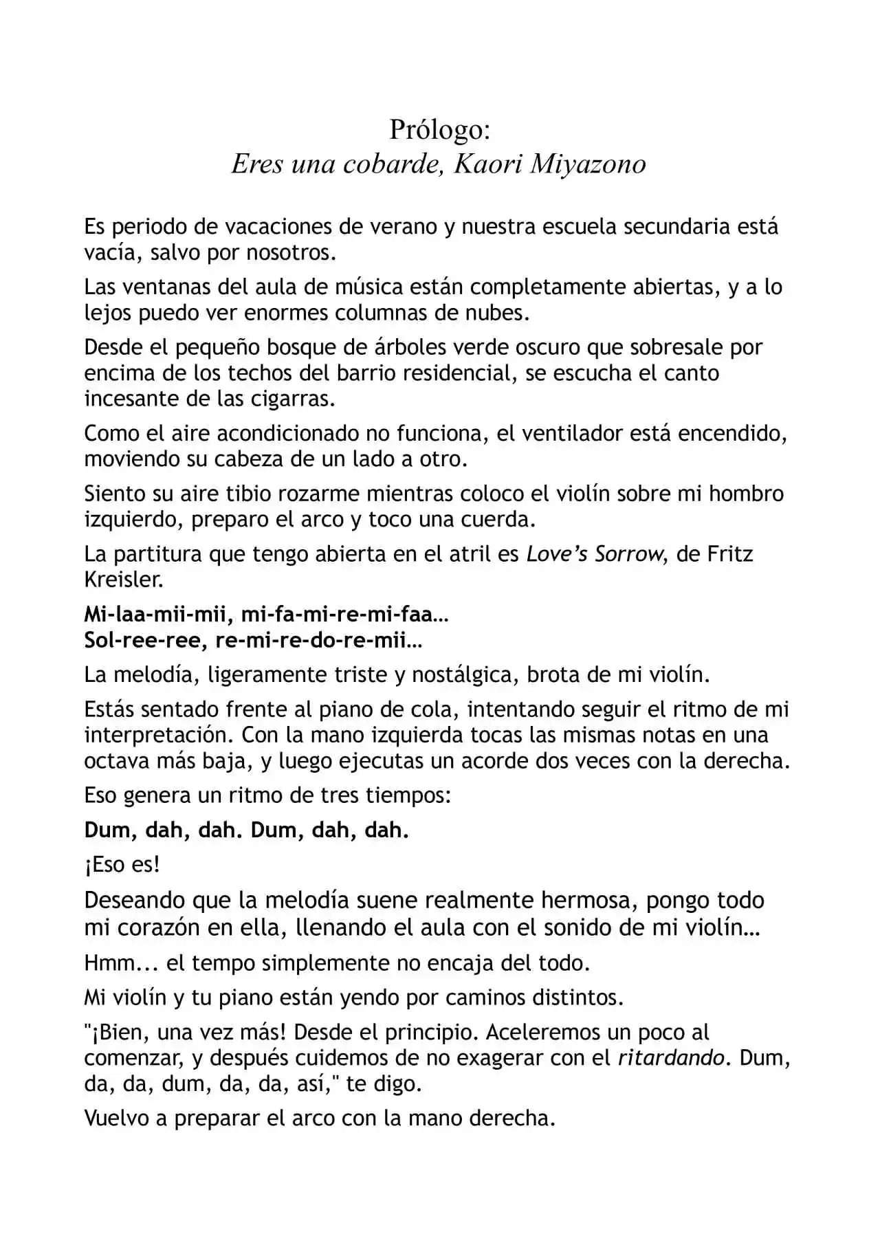 Shigatsu Wa Kimi No Uso Final - Capítulo  - Página 4 - LectorTMOo