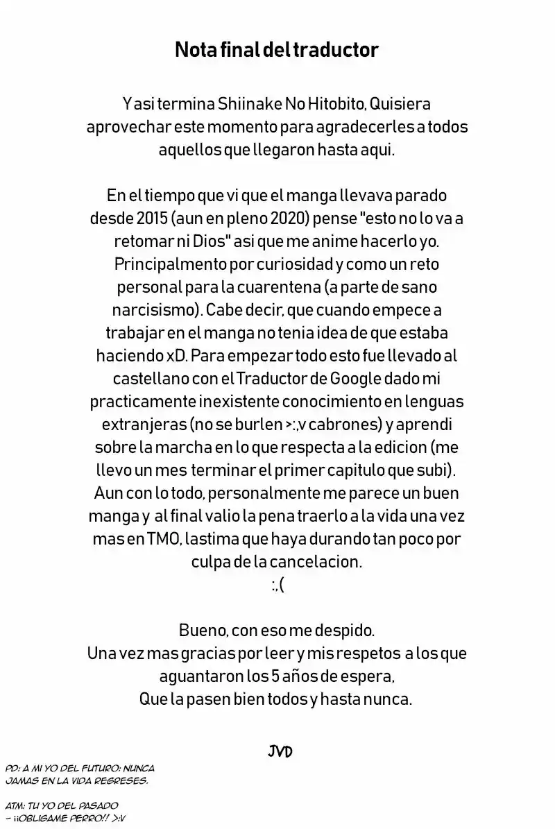 Shiinake No Hitobito - Capítulo 25 - Página 52 - LectorTMOo