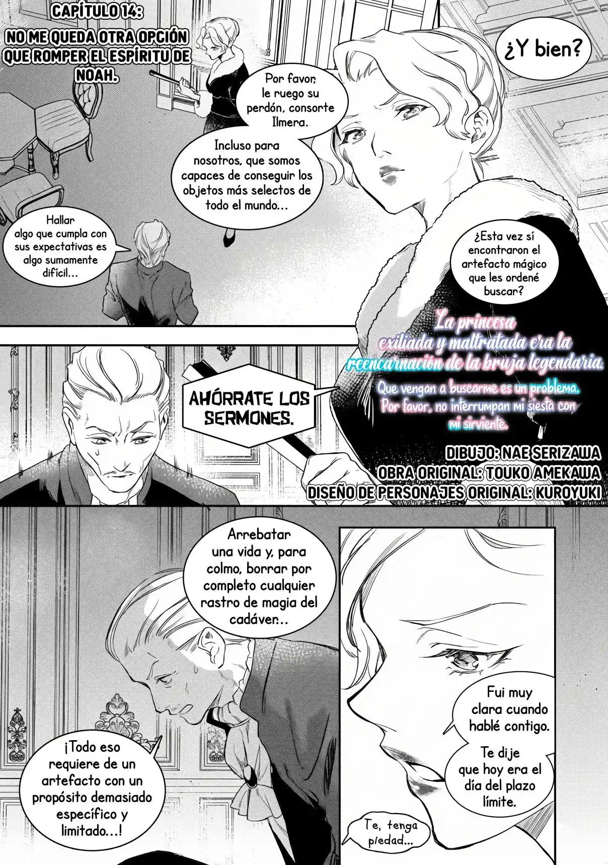 Shiitagerareta Tsuihou Oujo Wa, Tensei Shita Densetsu No Majo Deshita - Capítulo 14 - Página 4 - LectorTMOo