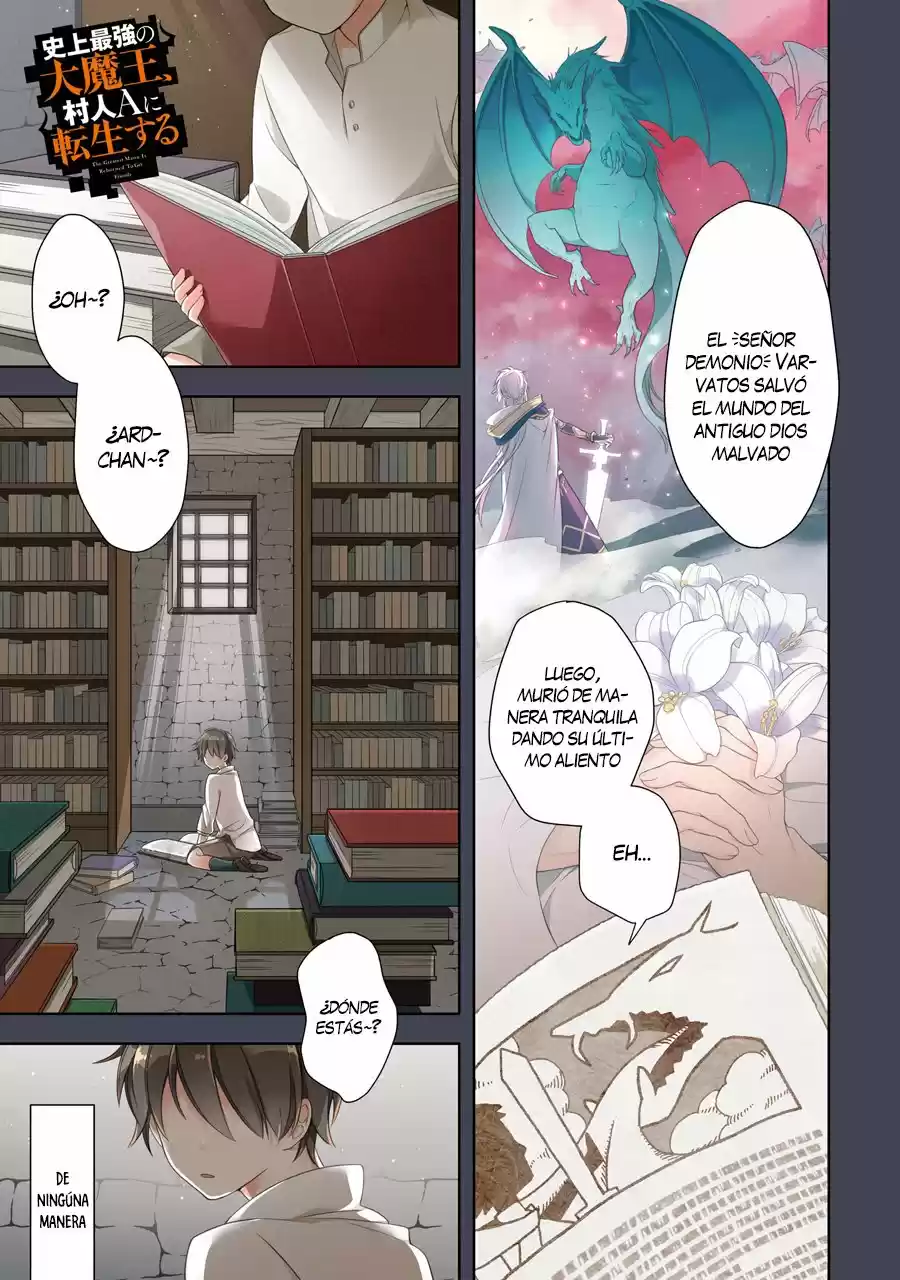Shijou Saikyou No Daimaou, Murabito A Ni Tensei Suru - Capítulo 1 - Página 3 - LectorTMOo