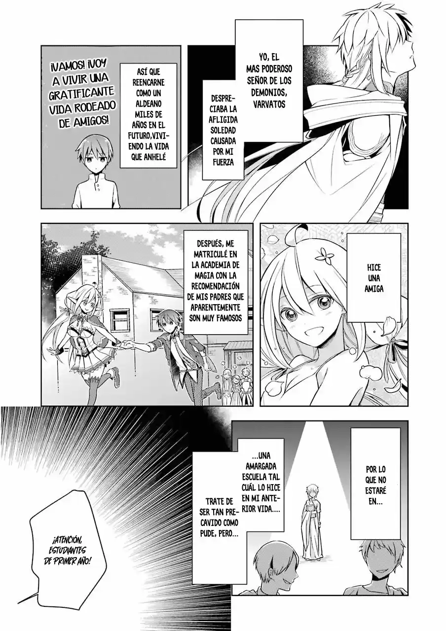 Shijou Saikyou No Daimaou, Murabito A Ni Tensei Suru - Capítulo 2 - Página 3 - LectorTMOo
