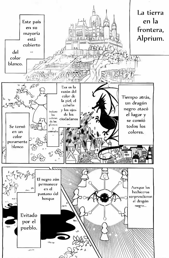 Shikkoku Shoujo To Shiro No Doukei - Capítulo 1 - Página 5 - LectorTMOo