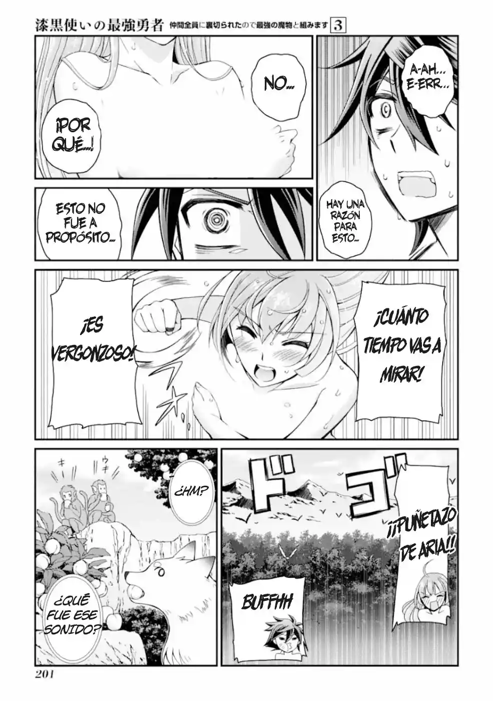 Shikkoku Tsukai No Saikyou Yuusha ~ Nakama Zenin Ni Uragirareta No De Saikyou No Mamono To Kumimasu ~ capítulo 13 página 29