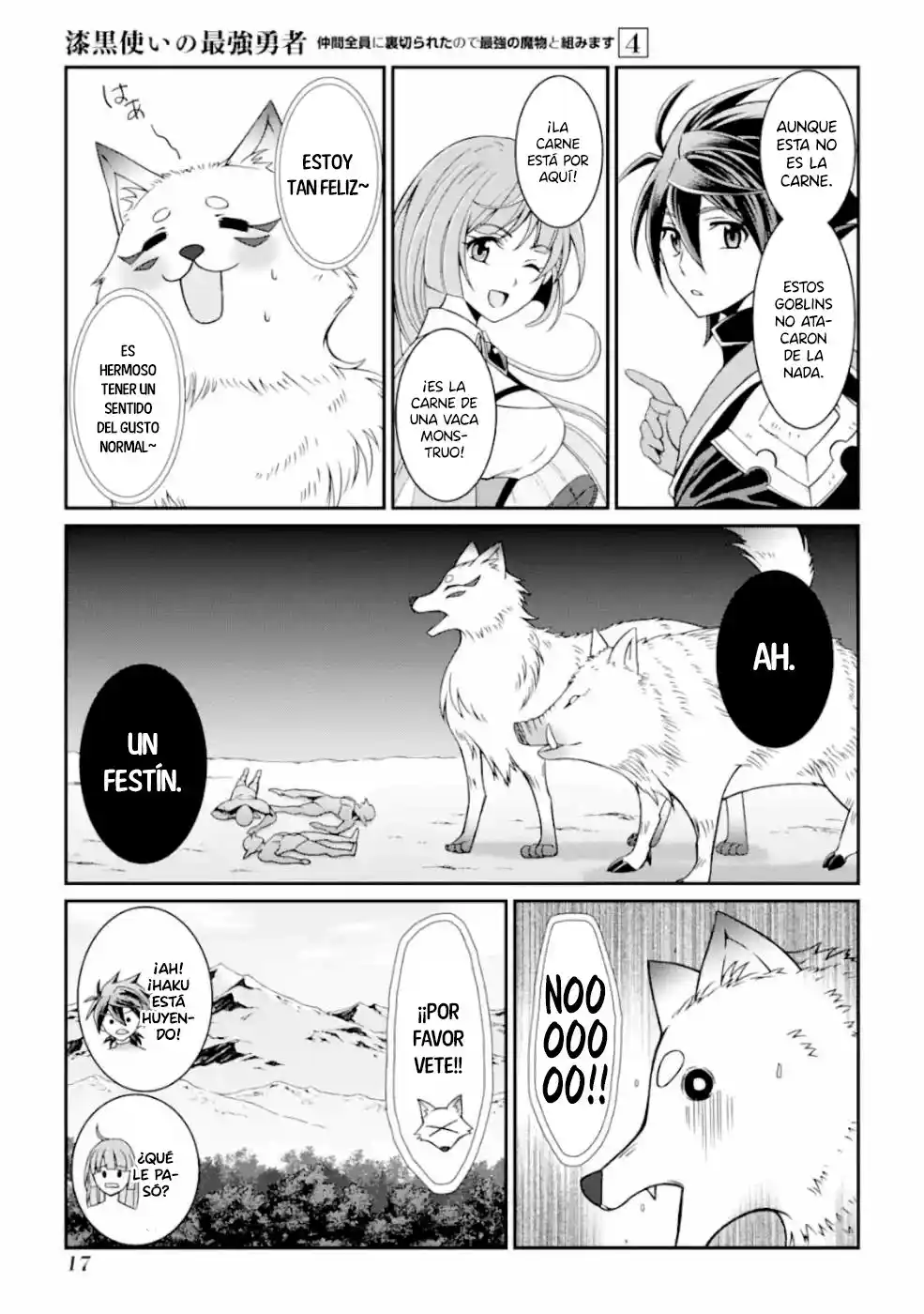 Shikkoku Tsukai No Saikyou Yuusha ~ Nakama Zenin Ni Uragirareta No De Saikyou No Mamono To Kumimasu ~ capítulo 14 página 15