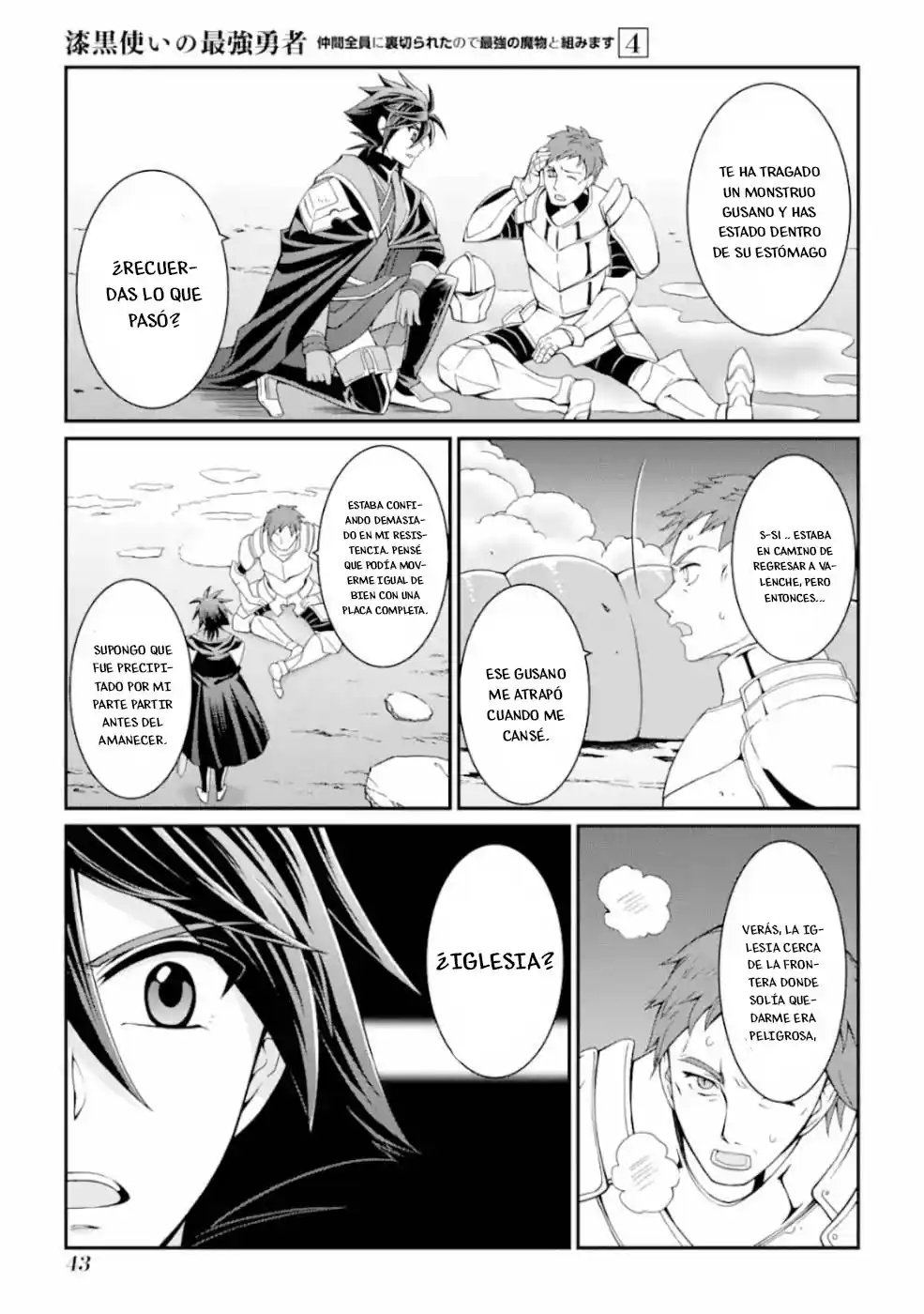 Shikkoku Tsukai No Saikyou Yuusha ~ Nakama Zenin Ni Uragirareta No De Saikyou No Mamono To Kumimasu ~ capítulo 15.1 página 12