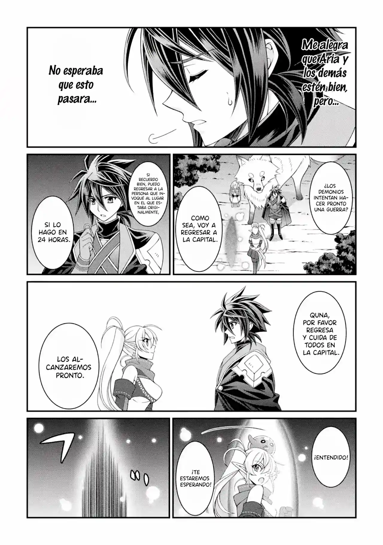 Shikkoku Tsukai No Saikyou Yuusha ~ Nakama Zenin Ni Uragirareta No De Saikyou No Mamono To Kumimasu ~ capítulo 35 página 24