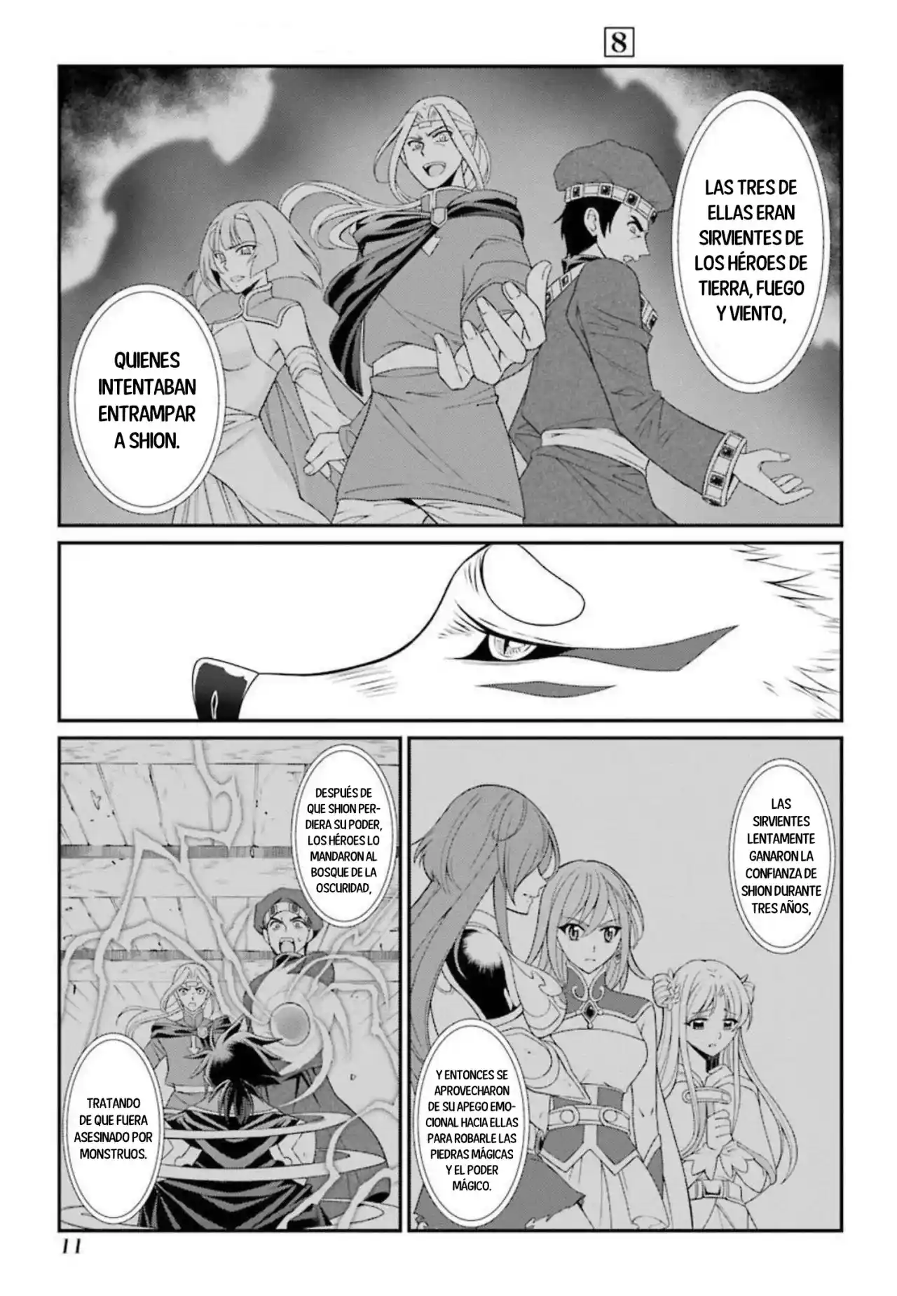 Shikkoku Tsukai No Saikyou Yuusha ~ Nakama Zenin Ni Uragirareta No De Saikyou No Mamono To Kumimasu ~ capítulo 38 página 10