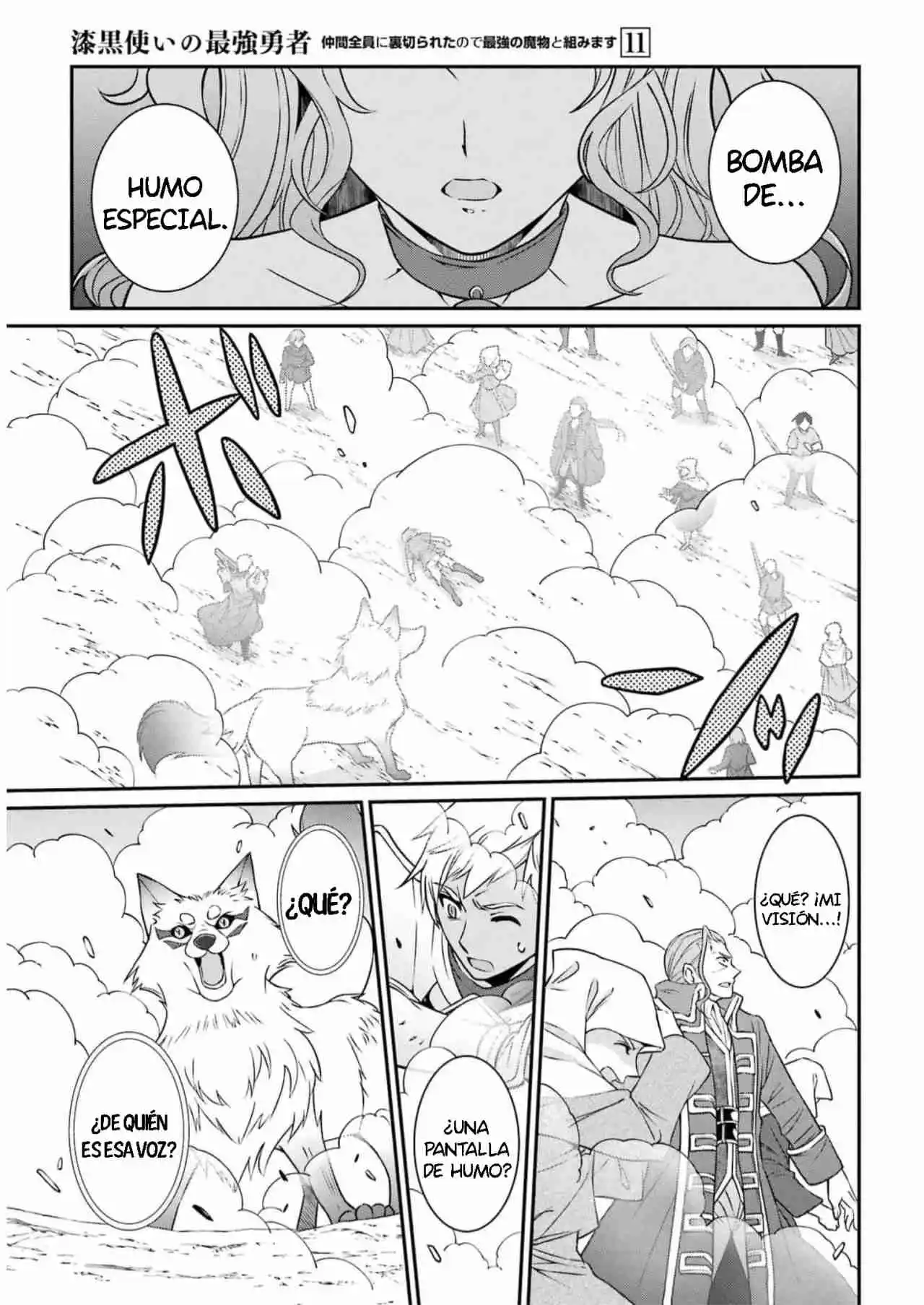 Shikkoku Tsukai No Saikyou Yuusha ~ Nakama Zenin Ni Uragirareta No De Saikyou No Mamono To Kumimasu ~ capítulo 57 página 18