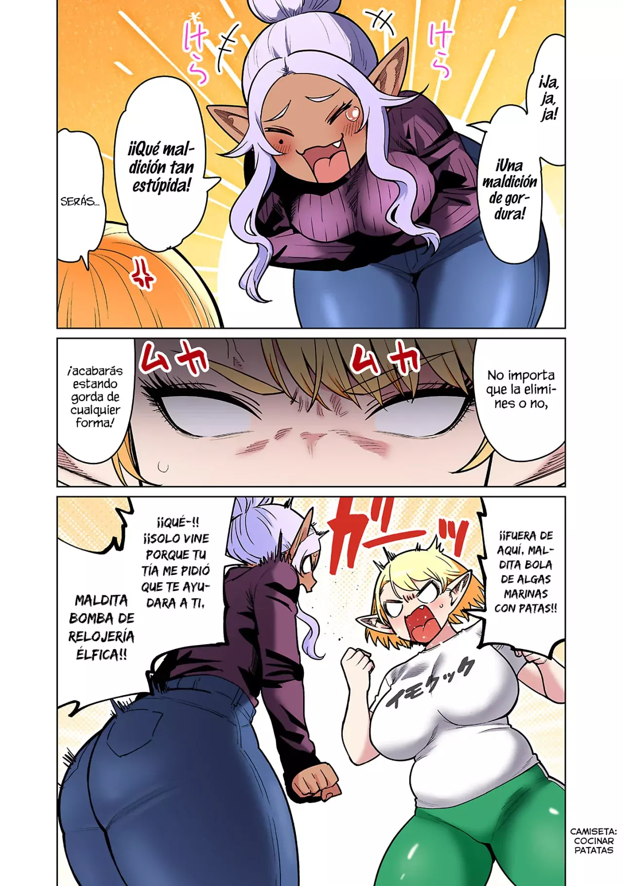 Shin Elf-san Wa Yaserarenai - Capítulo 24 - Página 4 - LectorTMOo