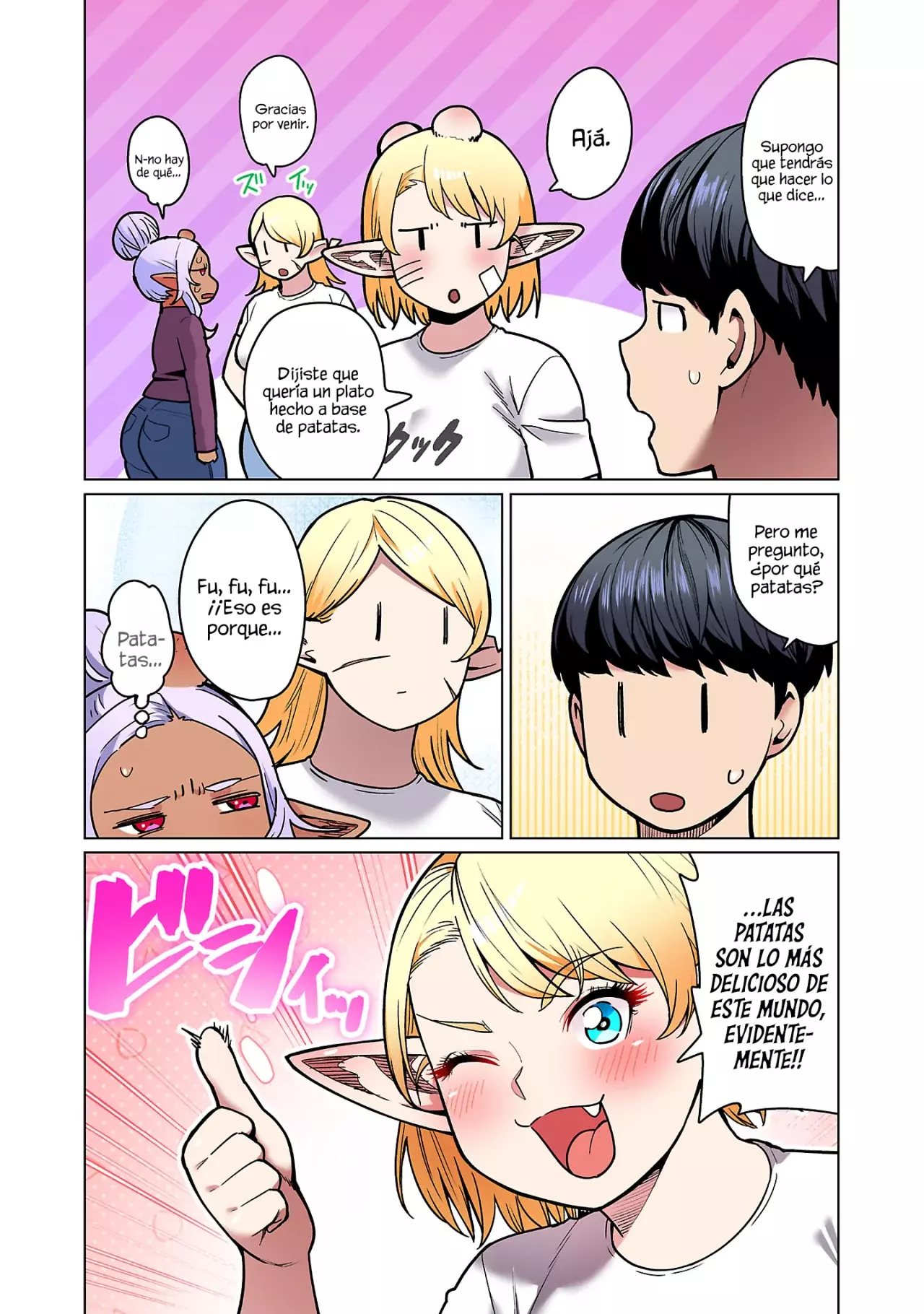 Shin Elf-san Wa Yaserarenai - Capítulo 24 - Página 5 - LectorTMOo
