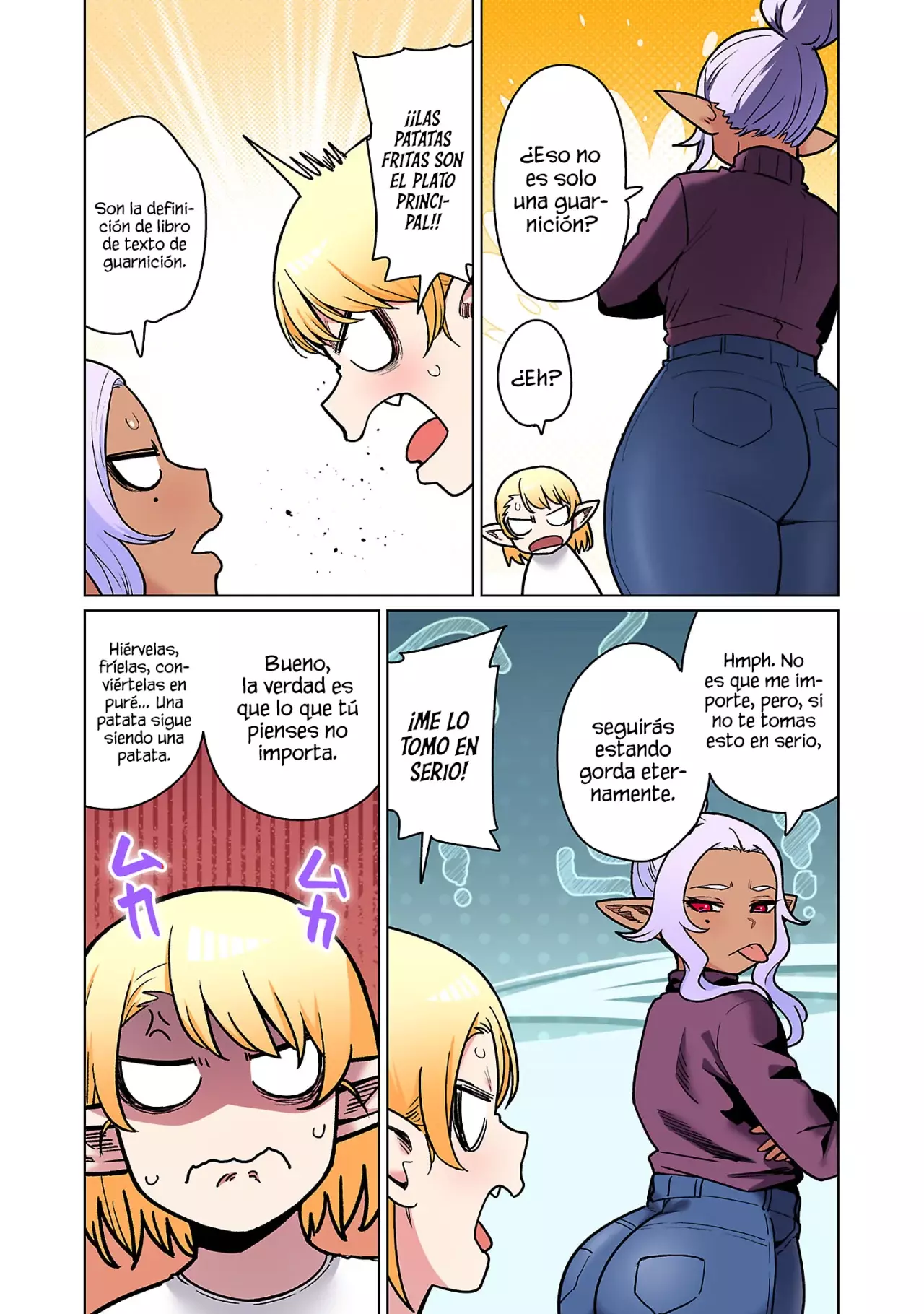 Shin Elf-san Wa Yaserarenai - Capítulo 24 - Página 7 - LectorTMOo