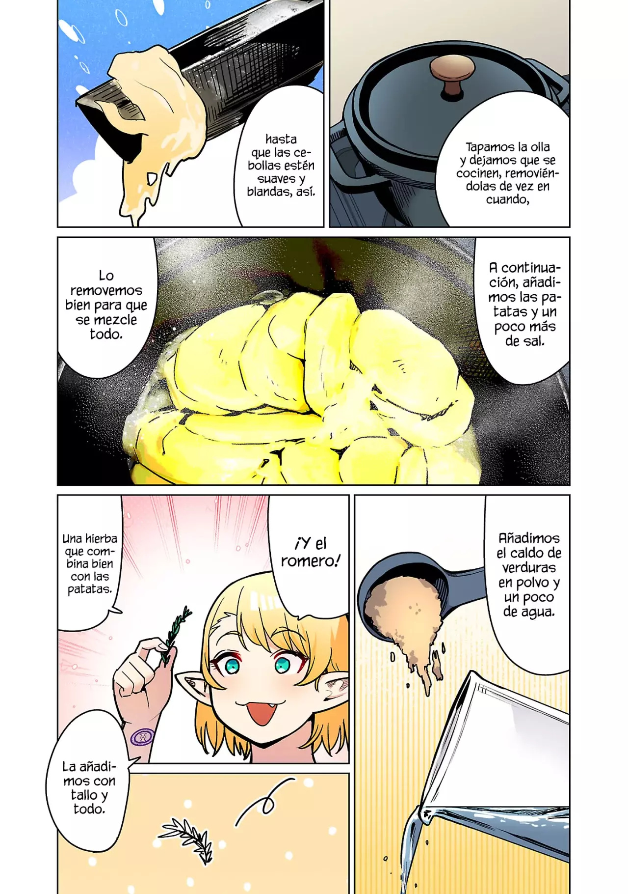 Shin Elf-san Wa Yaserarenai - Capítulo 24 - Página 16 - LectorTMOo