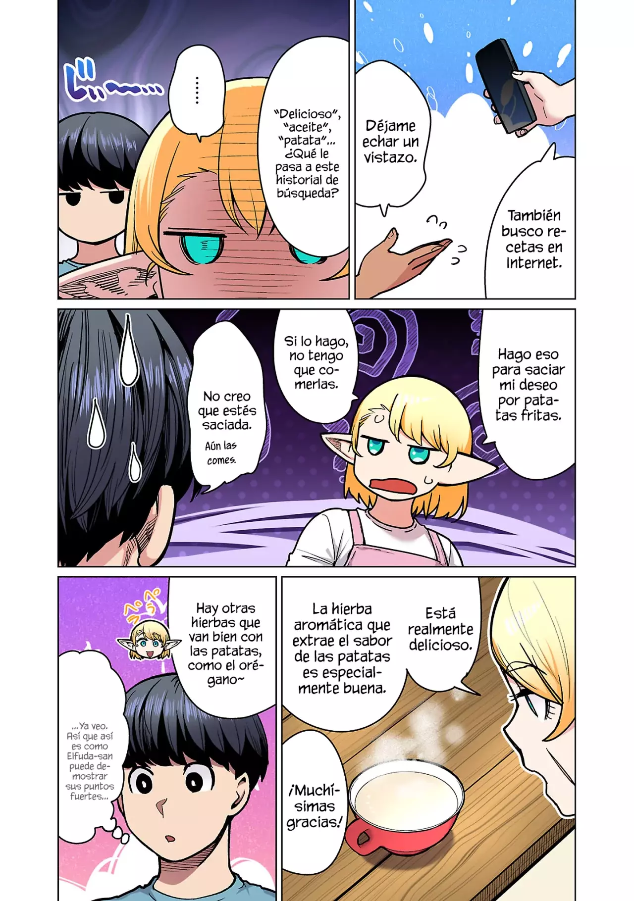 Shin Elf-san Wa Yaserarenai - Capítulo 24 - Página 22 - LectorTMOo