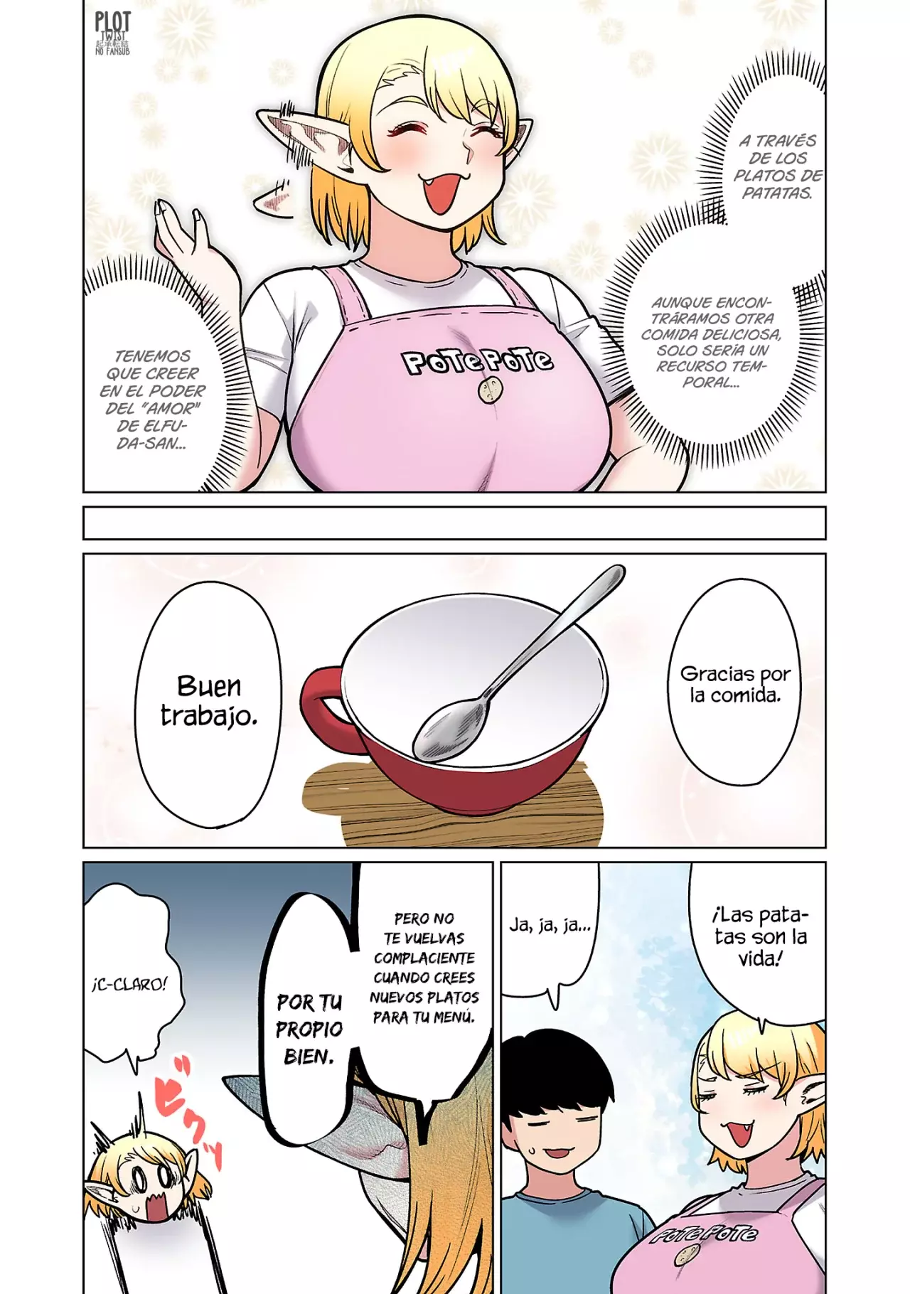 Shin Elf-san Wa Yaserarenai - Capítulo 24 - Página 23 - LectorTMOo