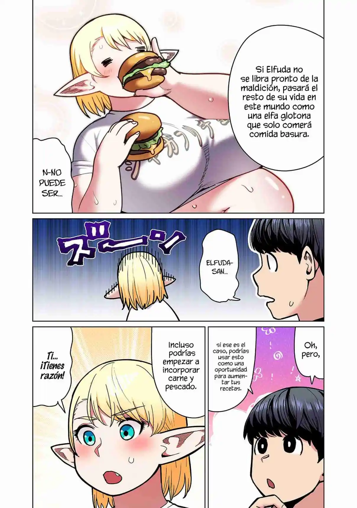 Shin Elf-san Wa Yaserarenai - Capítulo 25 - Página 8 - LectorTMOo