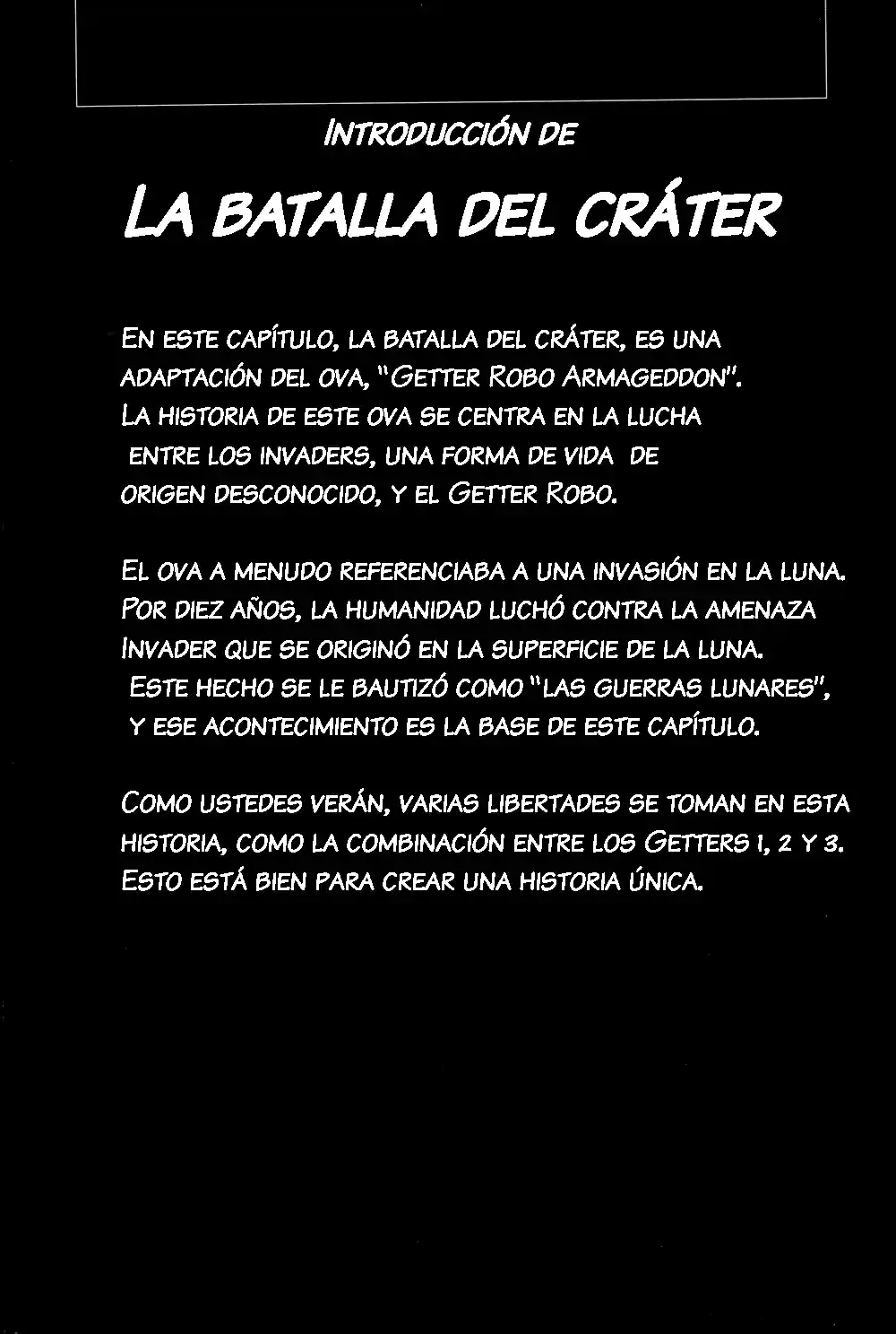 Shin Getter Robo La Guerra Lunar De 10 Años - Capítulo 1 - Página 2 - LectorTMOo