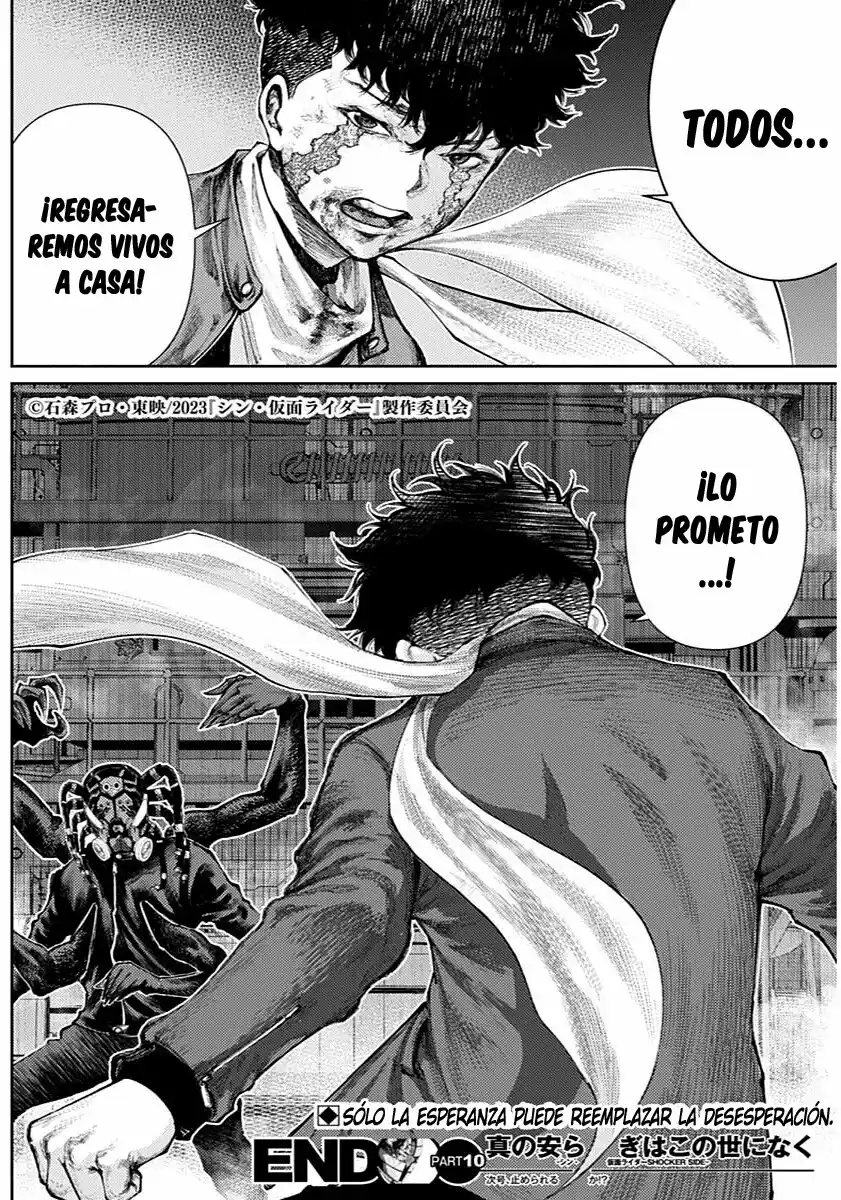Shin Kamen Rider -SHOCKER SIDE- No Hay Verdadera Paz En Este Mundo - Capítulo 10 - Página 18 - LectorTMOo