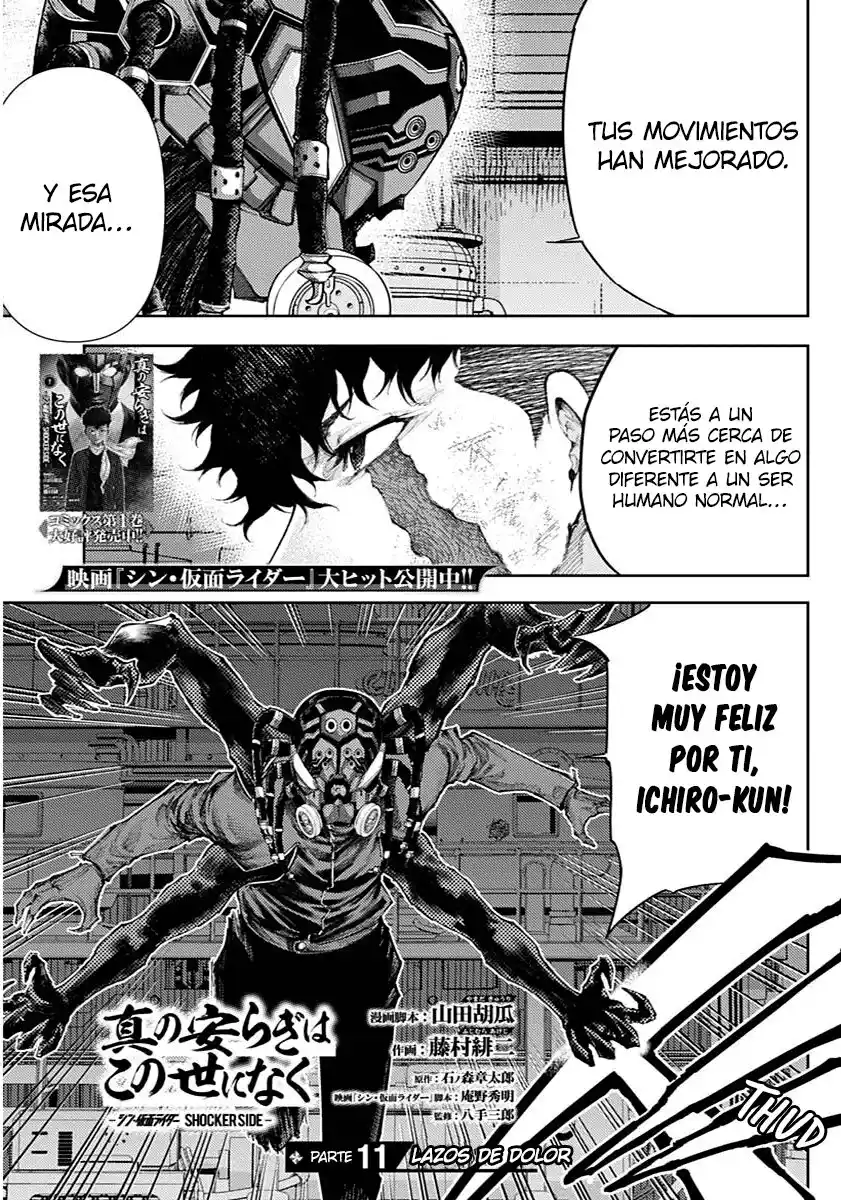 Shin Kamen Rider -SHOCKER SIDE- No Hay Verdadera Paz En Este Mundo - Capítulo 11 - Página 1 - LectorTMOo