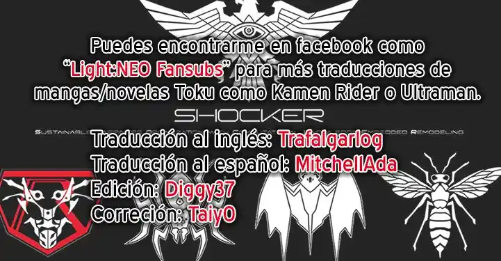 Shin Kamen Rider -SHOCKER SIDE- No Hay Verdadera Paz En Este Mundo - Capítulo 16 - Página 18 - LectorTMOo