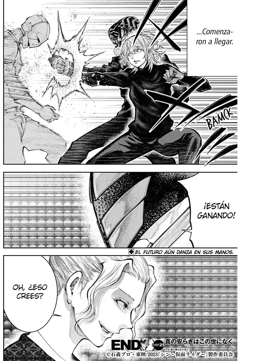 Shin Kamen Rider -SHOCKER SIDE- No Hay Verdadera Paz En Este Mundo - Capítulo 25 - Página 18 - LectorTMOo