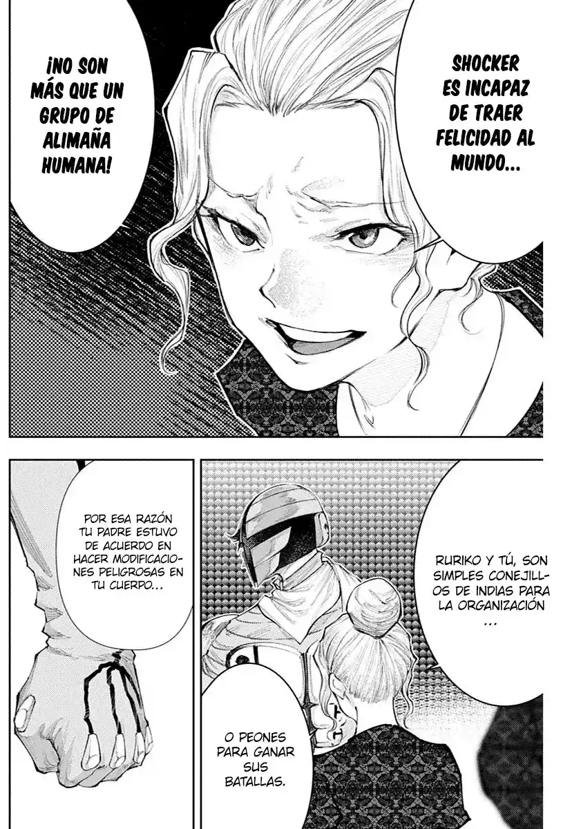 Shin Kamen Rider -SHOCKER SIDE- No Hay Verdadera Paz En Este Mundo - Capítulo 30 - Página 8 - LectorTMOo