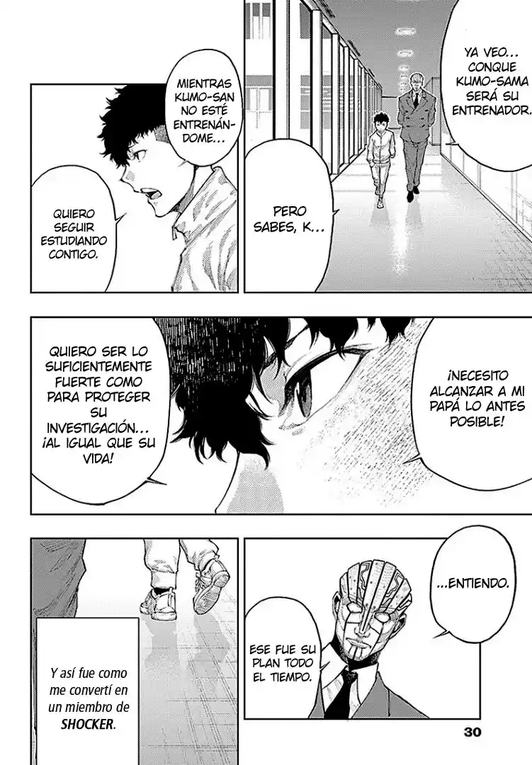 Shin Kamen Rider -SHOCKER SIDE- No Hay Verdadera Paz En Este Mundo - Capítulo 4 - Página 17 - LectorTMOo