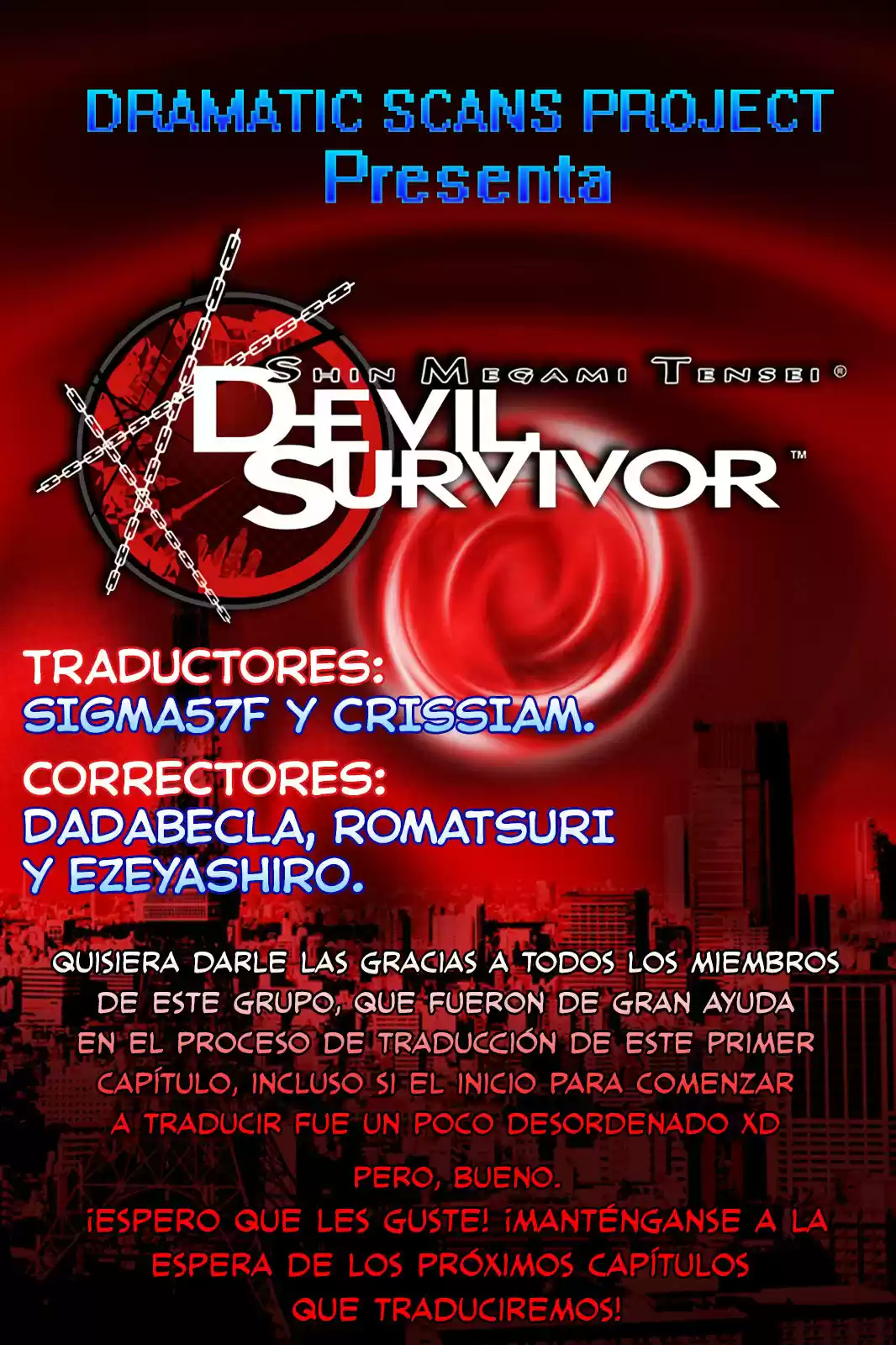 Shin Megami Tensei: Devil Survivor - Capítulo 1 - Página 3 - LectorTMOo