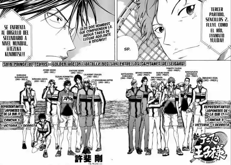 Shin Prince Of Tennis - Capítulo 35 - Página 2 - LectorTMOo