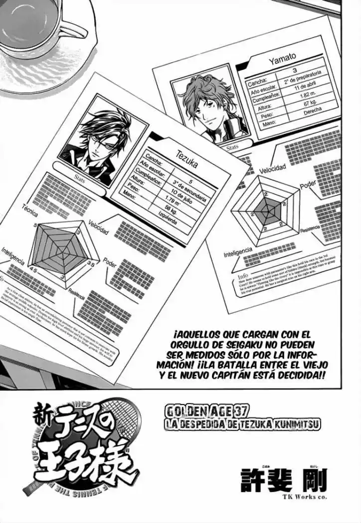 Shin Prince Of Tennis - Capítulo 37 - Página 1 - LectorTMOo