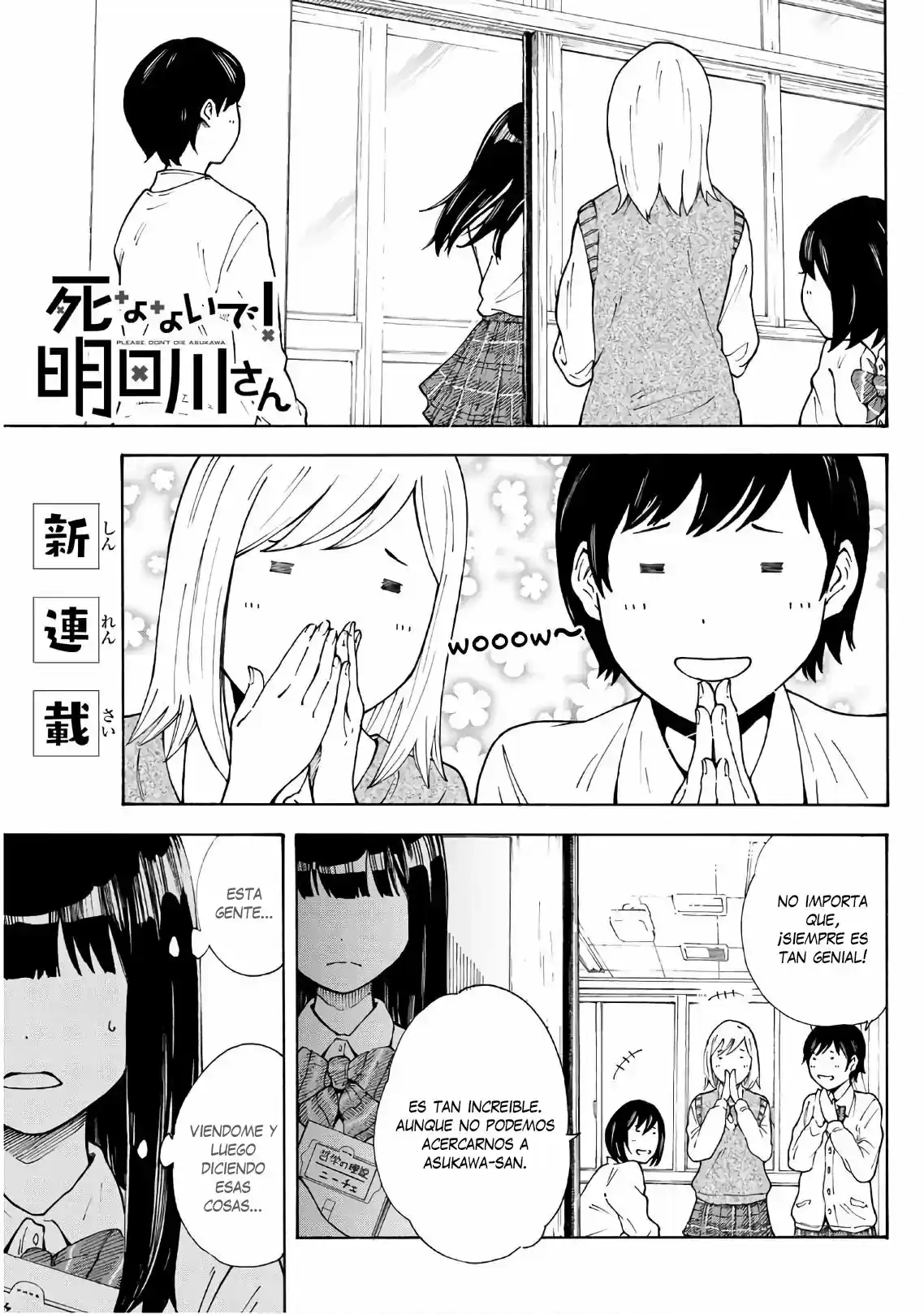 Shinanaide! Asukawa-san - Capítulo 1 - Página 3 - LectorTMOo