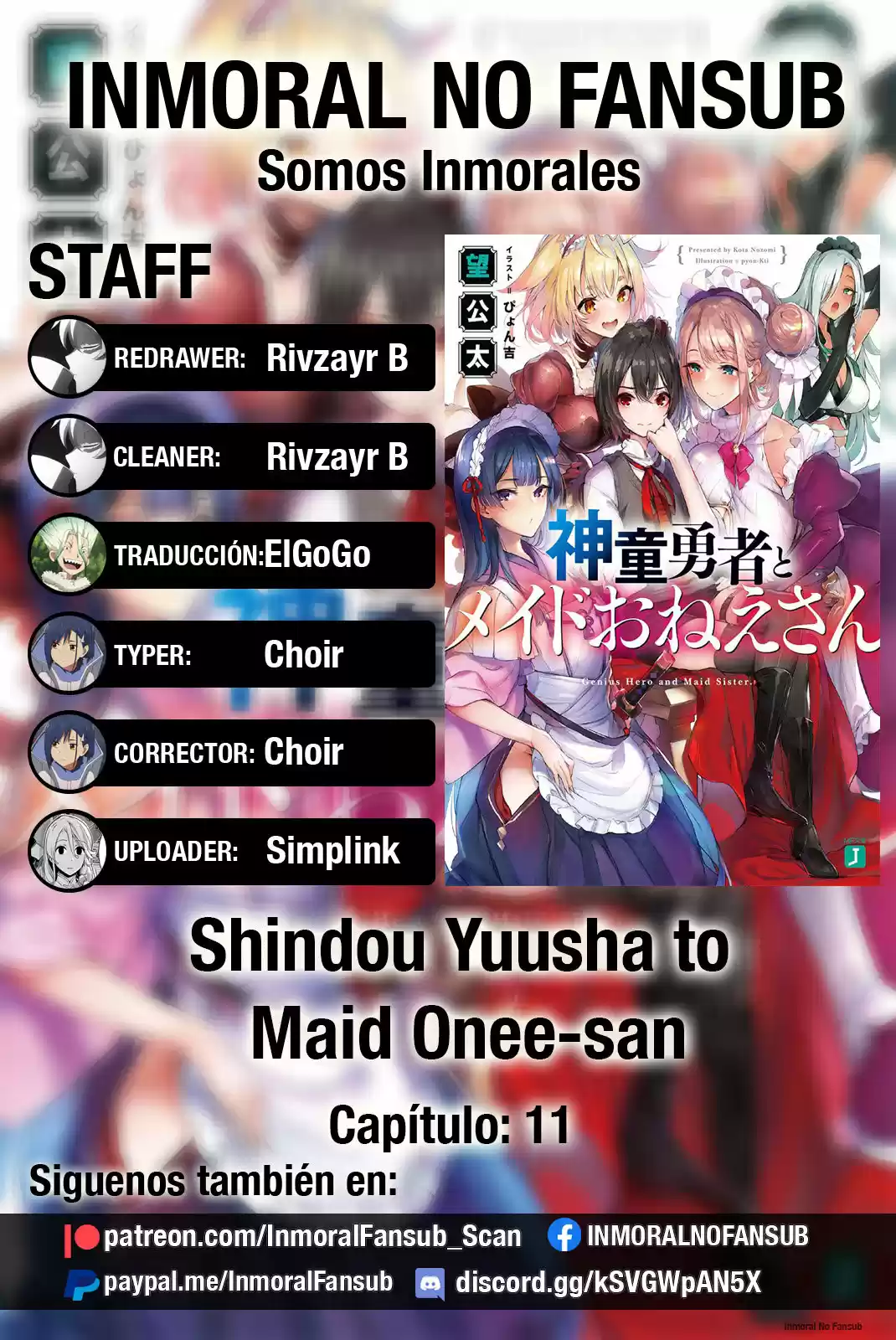 Shindou Yuusha To Maid Onee-san - Capítulo 11 - Página 1 - LectorTMOo