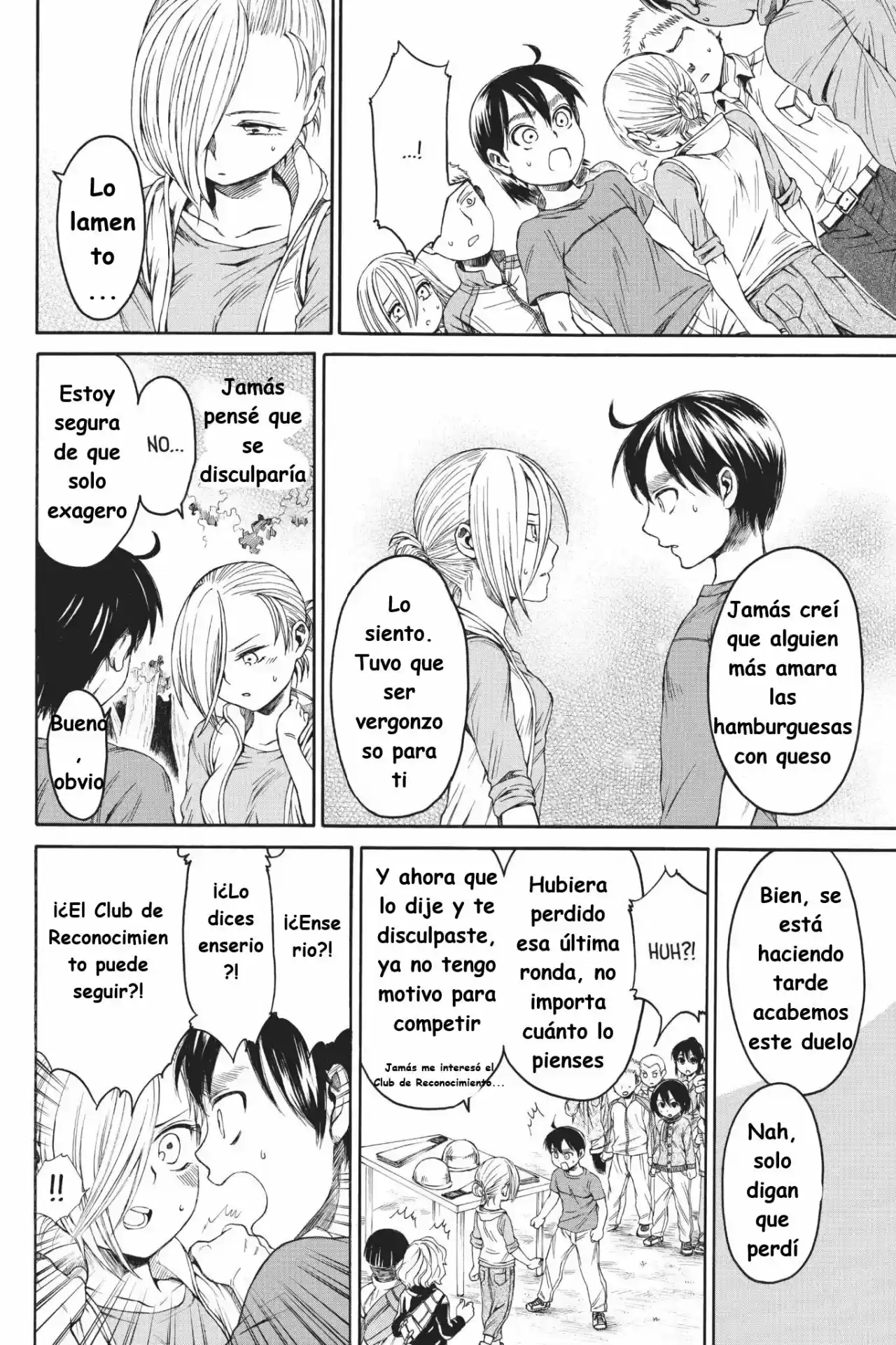 Shingeki! Kyojin Chuugakkou Mare Academy - Capítulo 10 - Página 16 - LectorTMOo