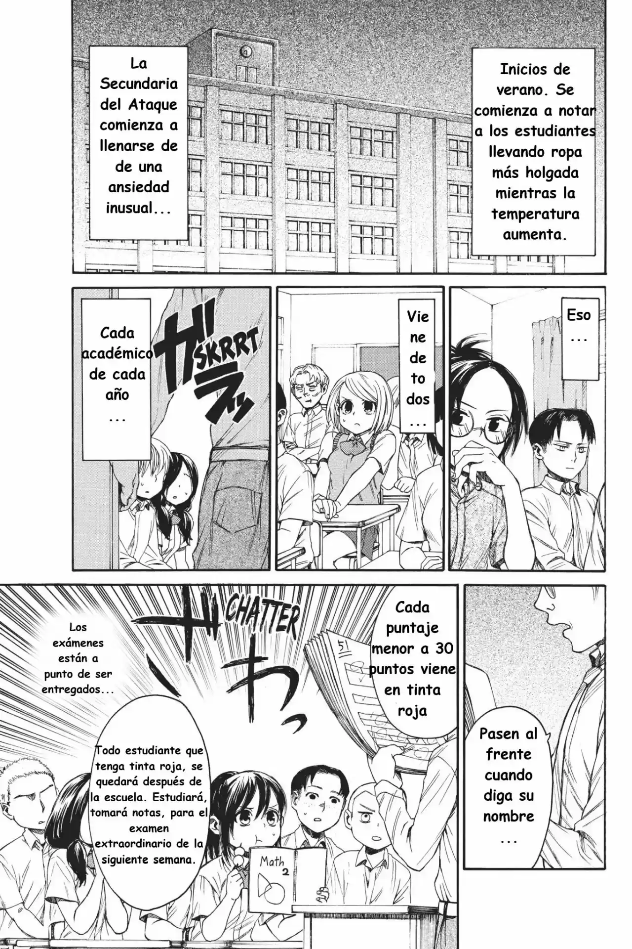 Shingeki! Kyojin Chuugakkou Mare Academy - Capítulo 11 - Página 1 - LectorTMOo