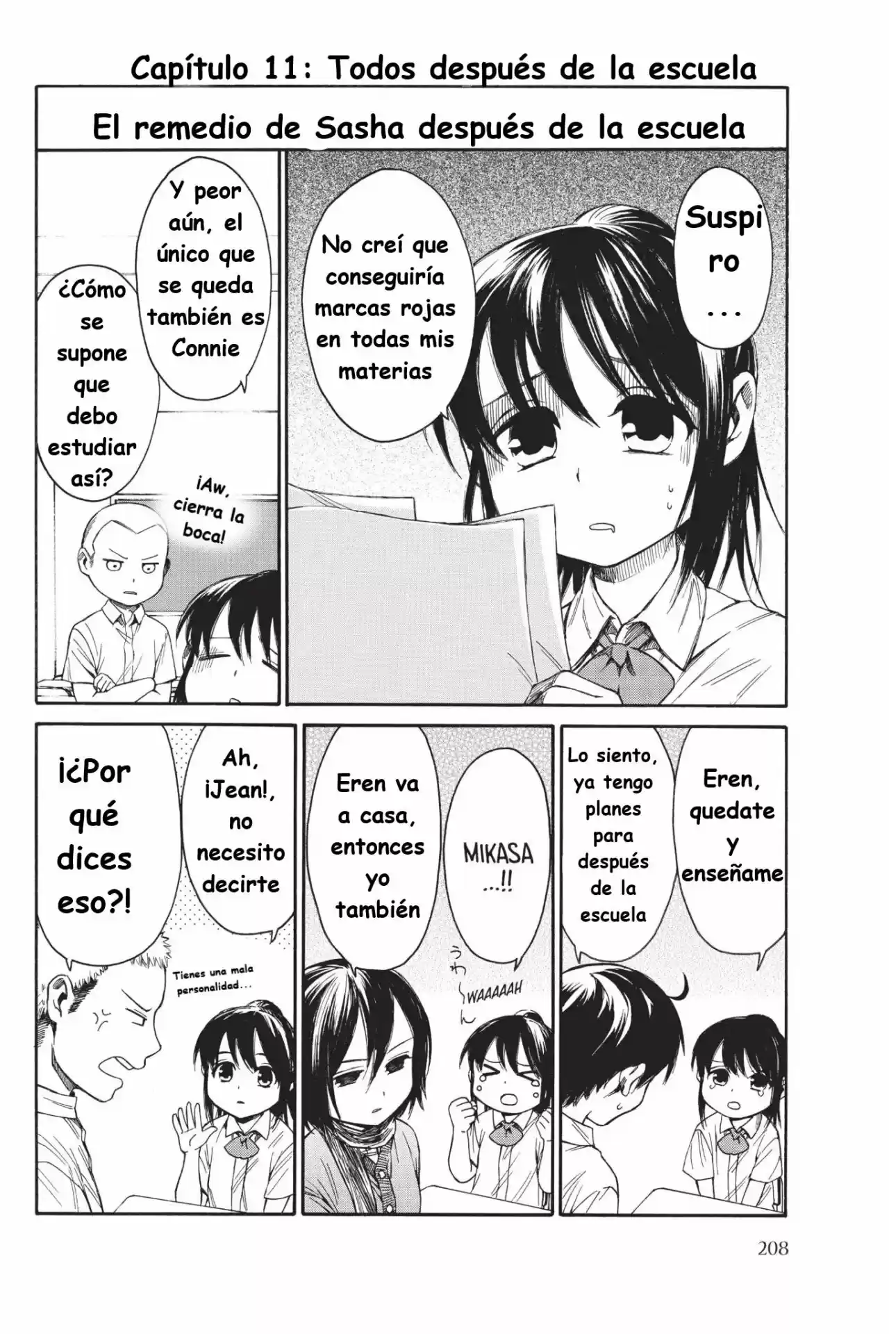 Shingeki! Kyojin Chuugakkou Mare Academy - Capítulo 11 - Página 2 - LectorTMOo