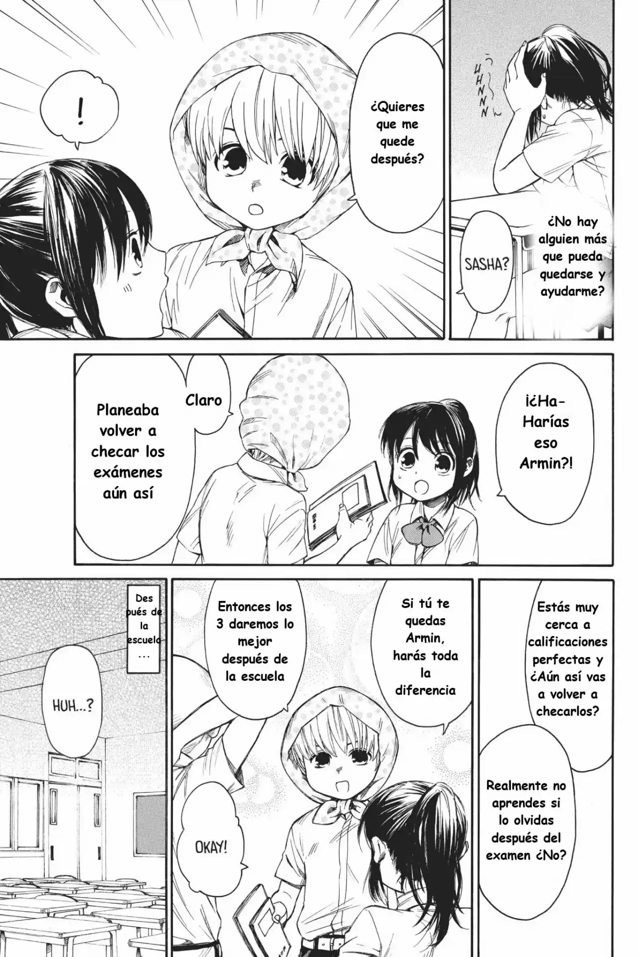 Shingeki! Kyojin Chuugakkou Mare Academy - Capítulo 11 - Página 3 - LectorTMOo