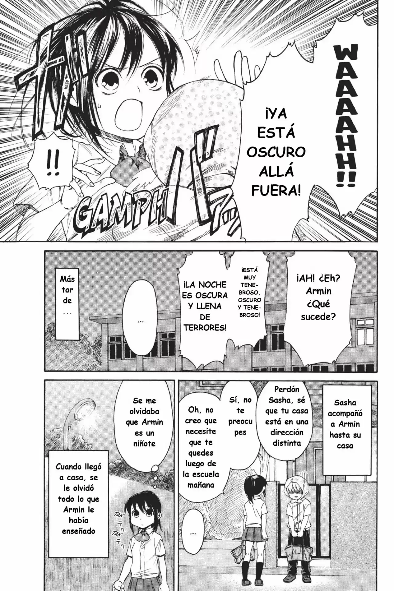 Shingeki! Kyojin Chuugakkou Mare Academy - Capítulo 11 - Página 7 - LectorTMOo