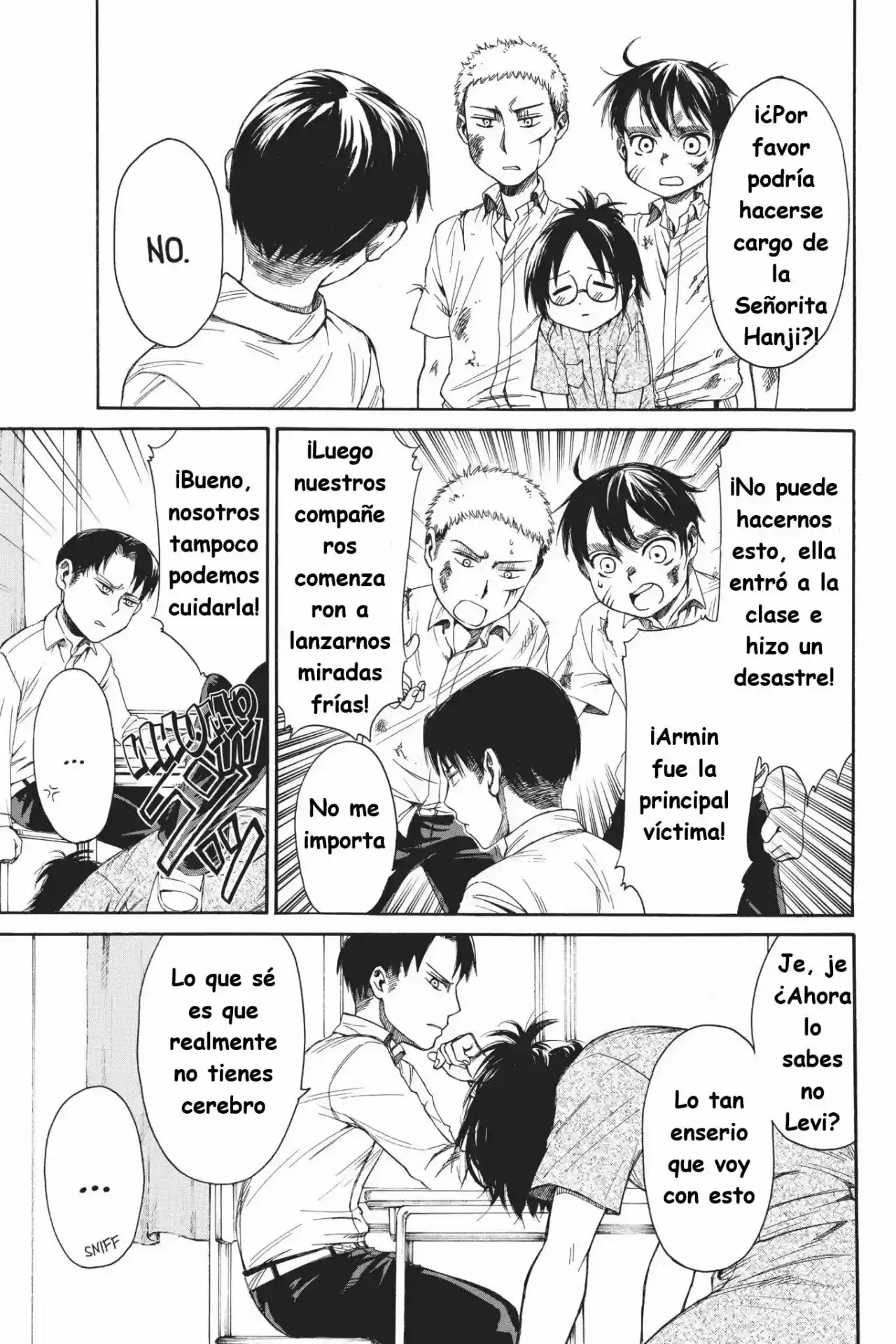 Shingeki! Kyojin Chuugakkou Mare Academy - Capítulo 11 - Página 17 - LectorTMOo