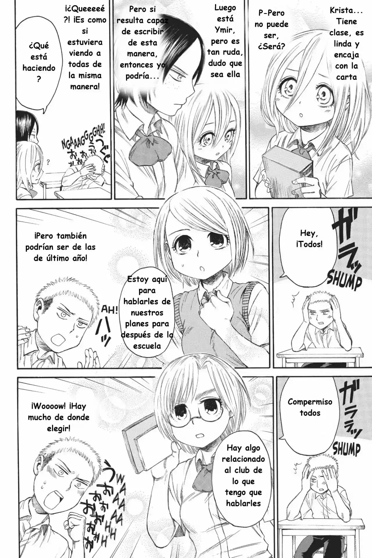 Shingeki! Kyojin Chuugakkou Mare Academy - Capítulo 12 - Página 6 - LectorTMOo