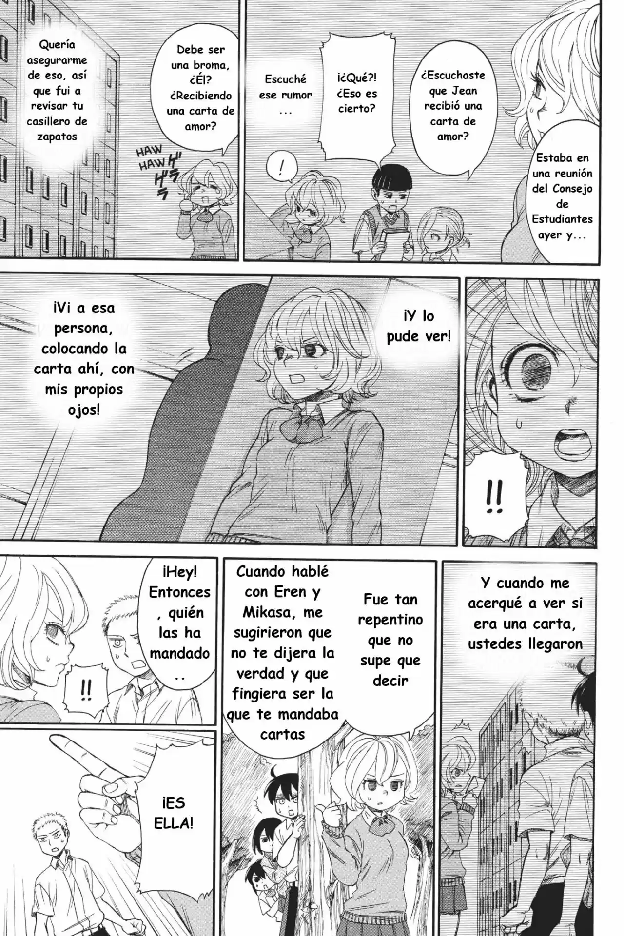 Shingeki! Kyojin Chuugakkou Mare Academy - Capítulo 12 - Página 15 - LectorTMOo