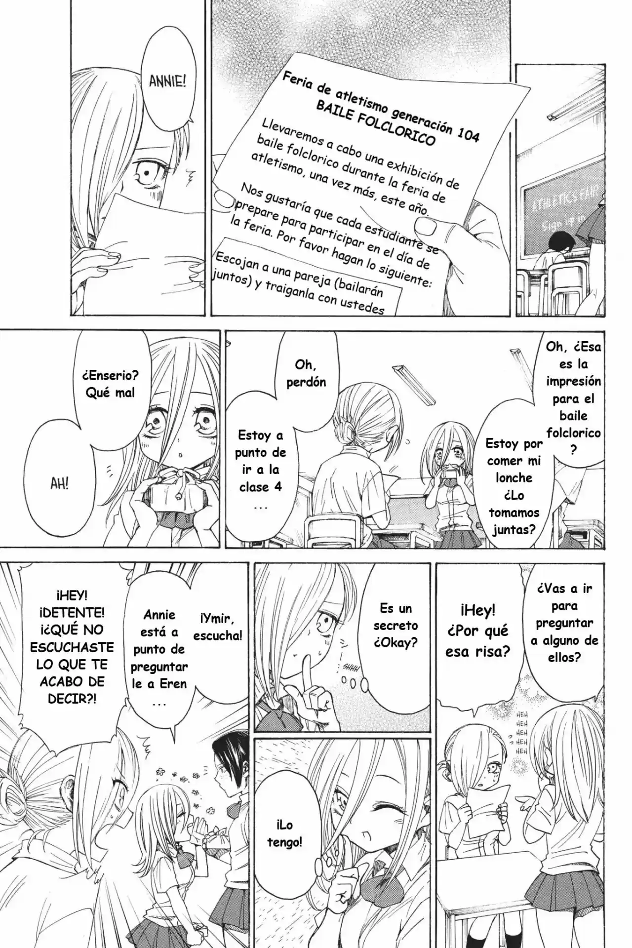 Shingeki! Kyojin Chuugakkou Mare Academy - Capítulo 13 - Página 1 - LectorTMOo