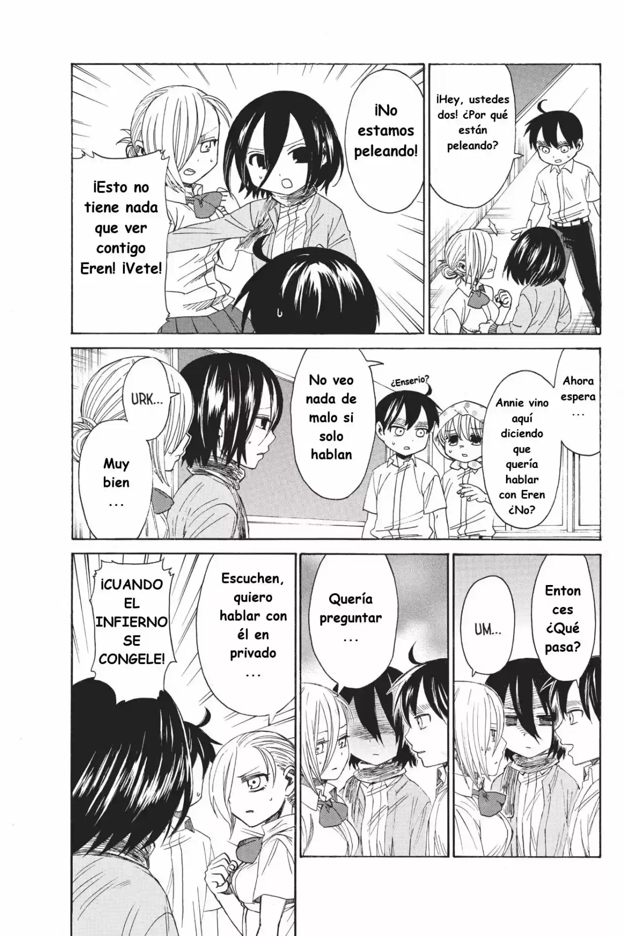 Shingeki! Kyojin Chuugakkou Mare Academy - Capítulo 13 - Página 5 - LectorTMOo