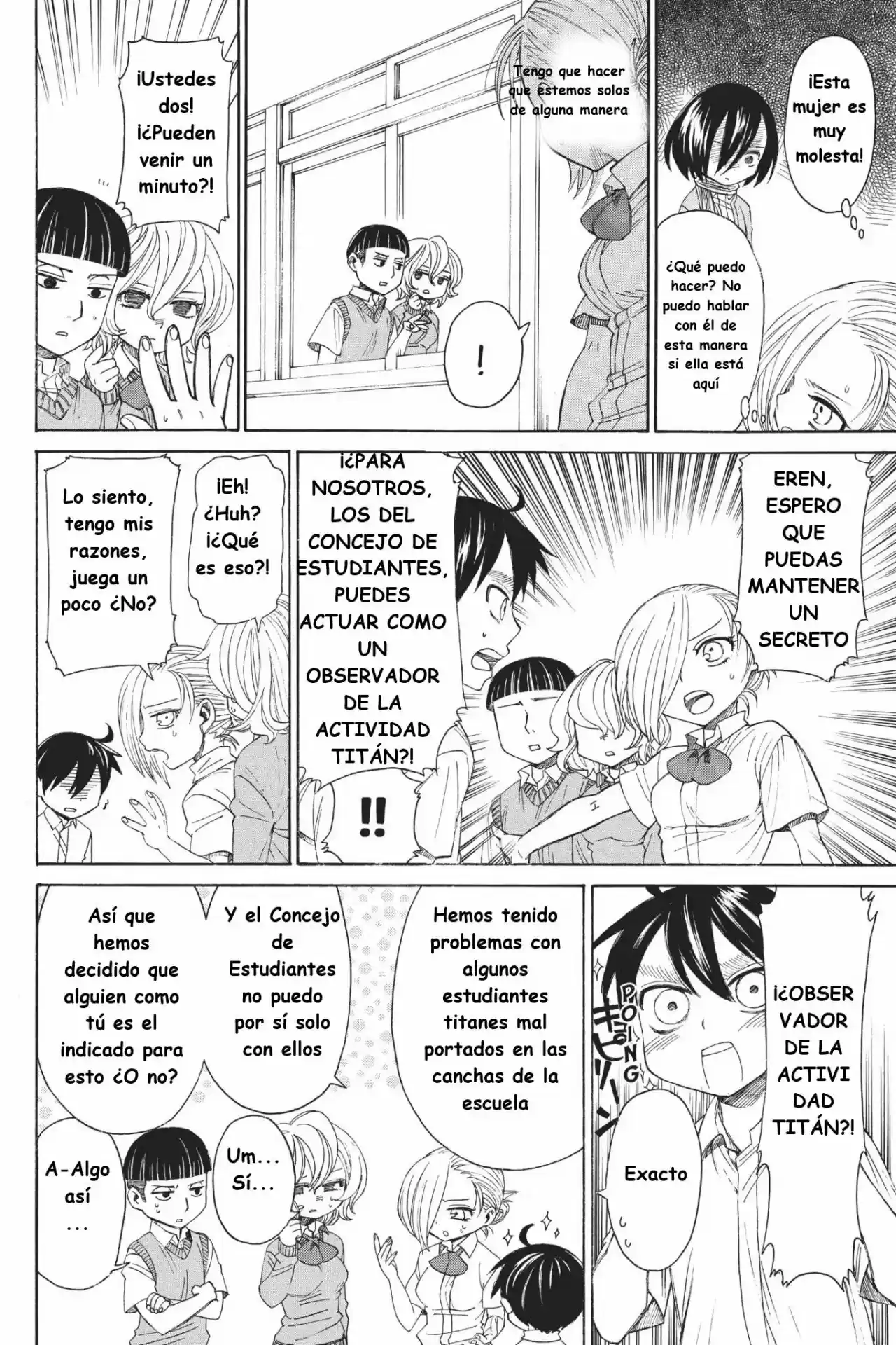 Shingeki! Kyojin Chuugakkou Mare Academy - Capítulo 13 - Página 6 - LectorTMOo