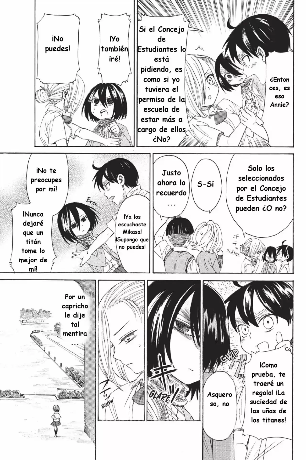 Shingeki! Kyojin Chuugakkou Mare Academy - Capítulo 13 - Página 7 - LectorTMOo
